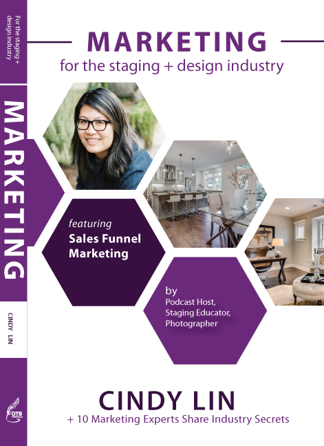 Written with 9 other expert stagers in the field, together, we shared all of our expertise on how to market in the home staging industry.