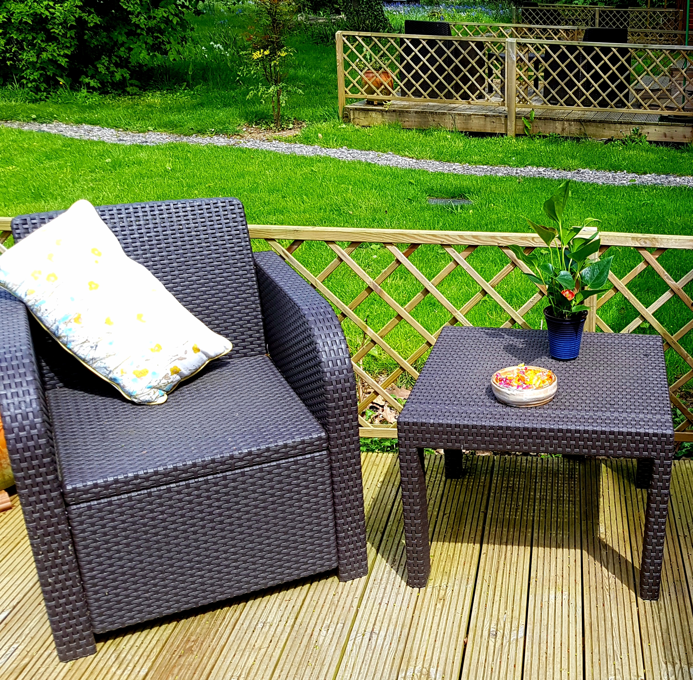 Retreat Lodge patio