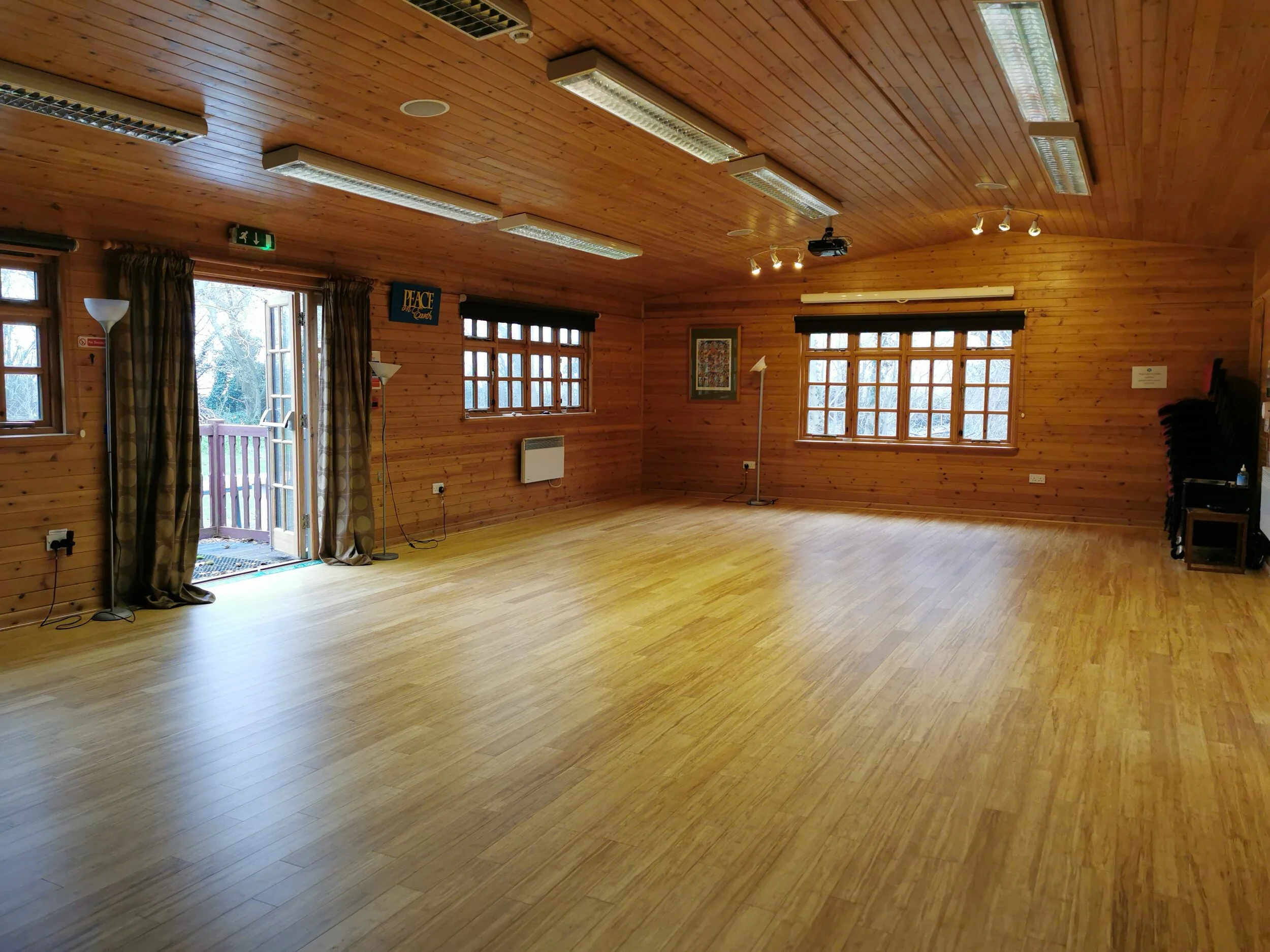The hall