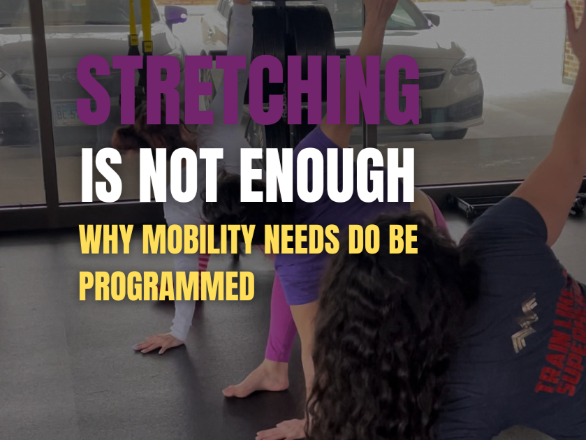 Stretching Is Not Enough: Why Mobility Needs to Be Programmed