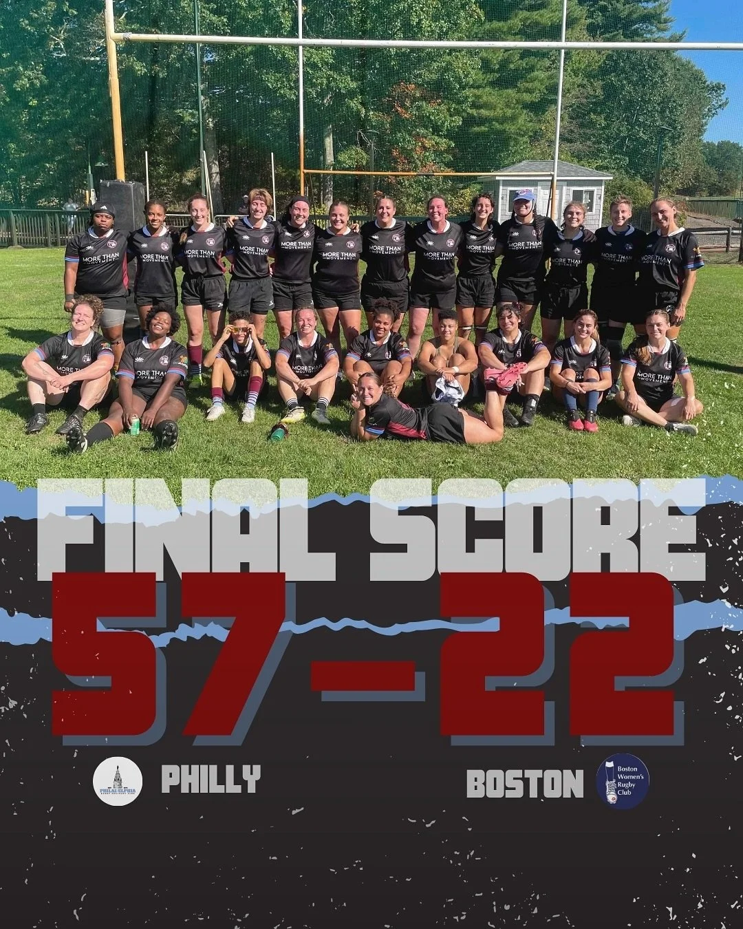 Leaves are falling in Philly but our smiles sure aren&rsquo;t! 🍂BIG weekend for us as the season&rsquo;s colors start to change.🍁 
D1 took the scenic route up to @bostonwomensrfc and came back home with the win and plenty of fun on and off the fiel