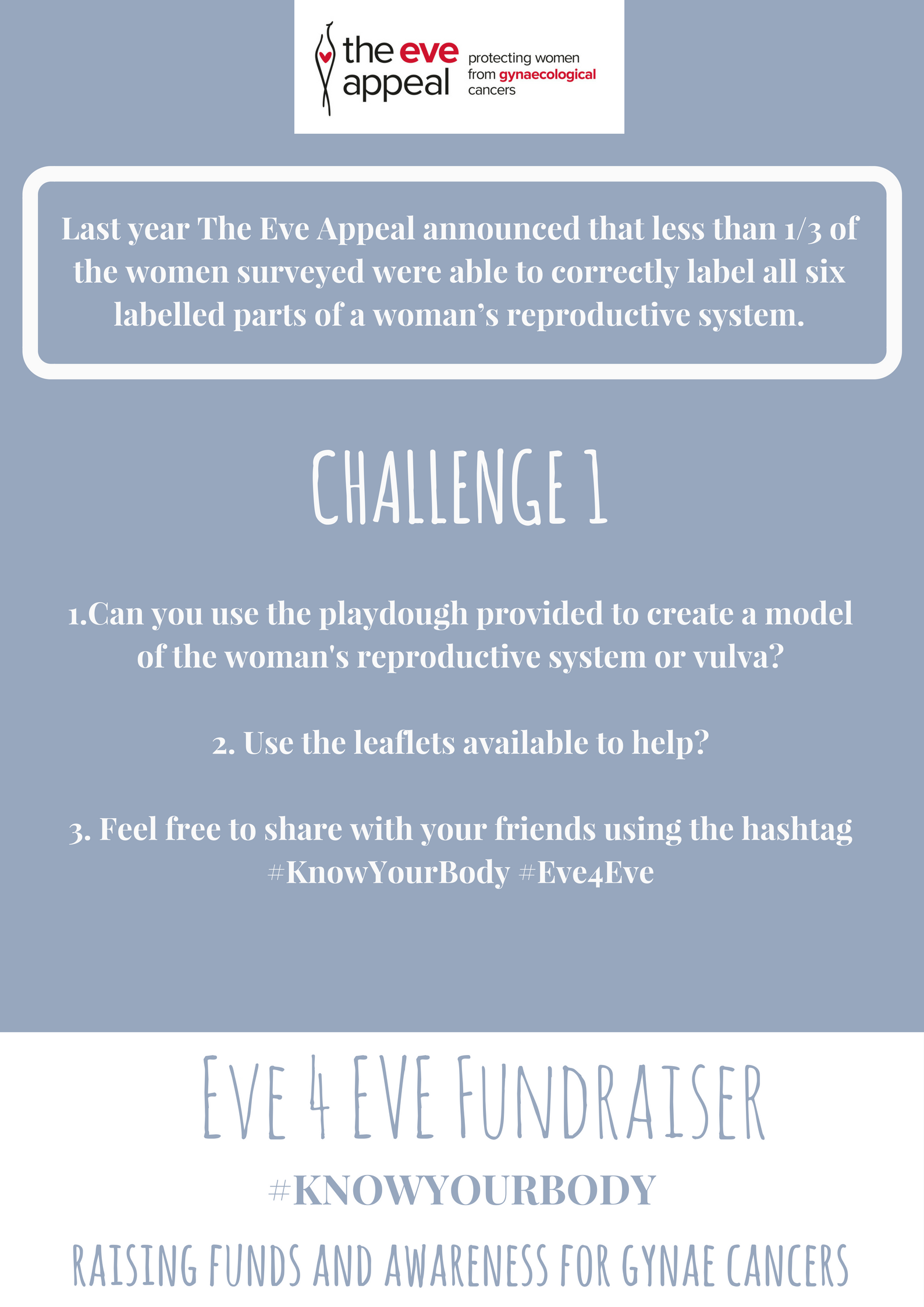 Challenge 1 challenge information sheet