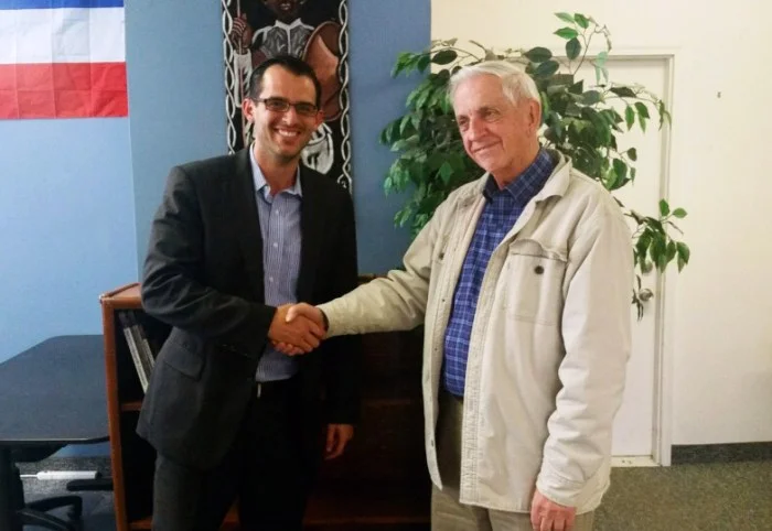 Jeremy Schwartz, Executive Director of World Possible and Bill Graff, Founder and Executive Director of ET Learns