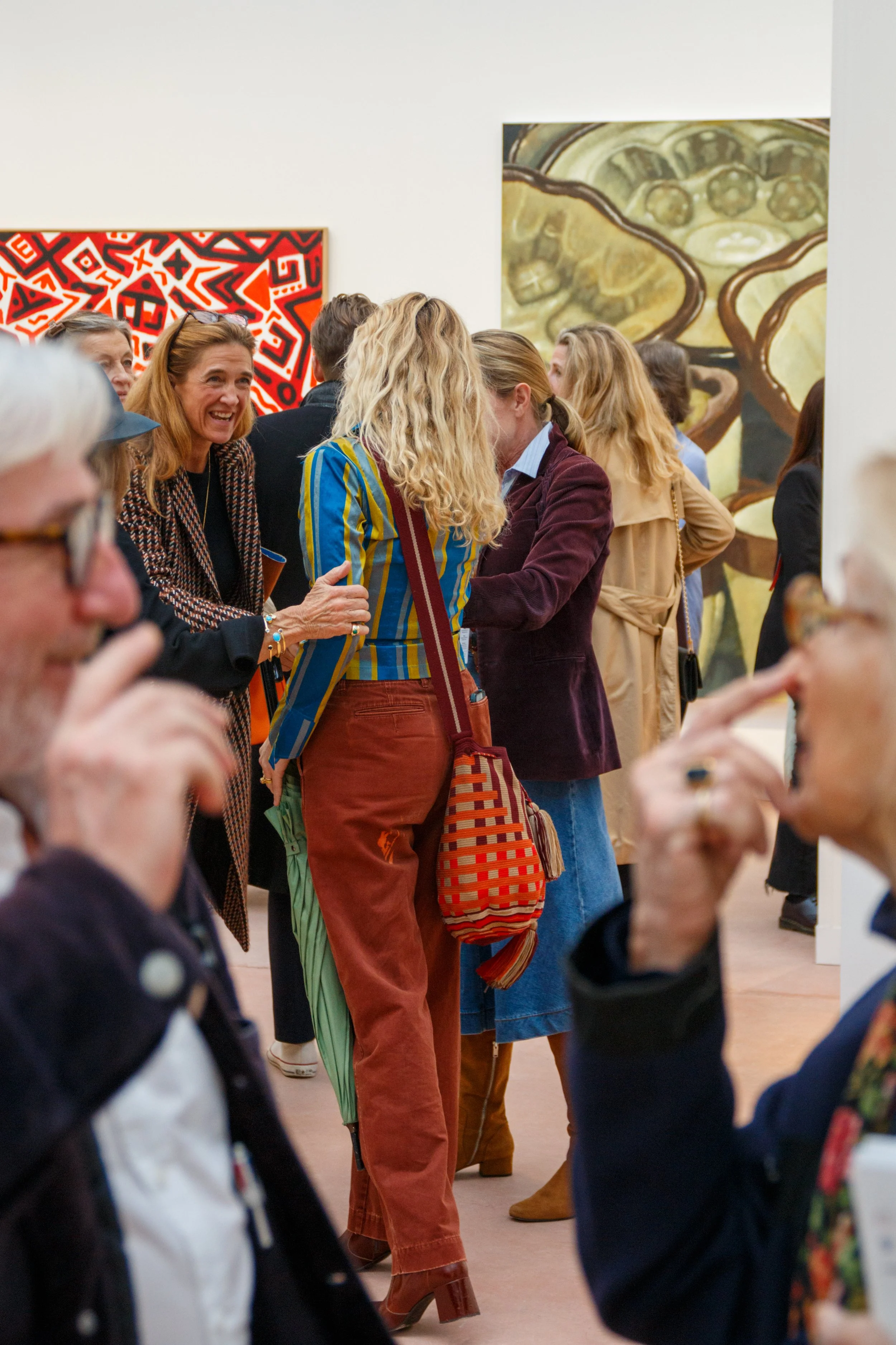  The opening of the major contemporary art fair, Art Basel, at the Grand Palais, in Paris, France on October 17, 2024.Le vernissage de la grande foire d'art contemporain, Art Basel, au Grand Palais, a Paris, France le 17 octobre 2024. 