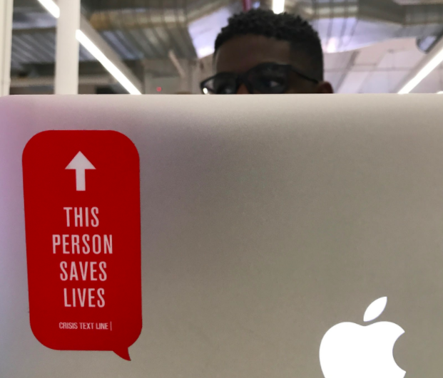 Crisis Counselors take conversations with people in crisis from their computers - over 45 million messages have been processed so far.