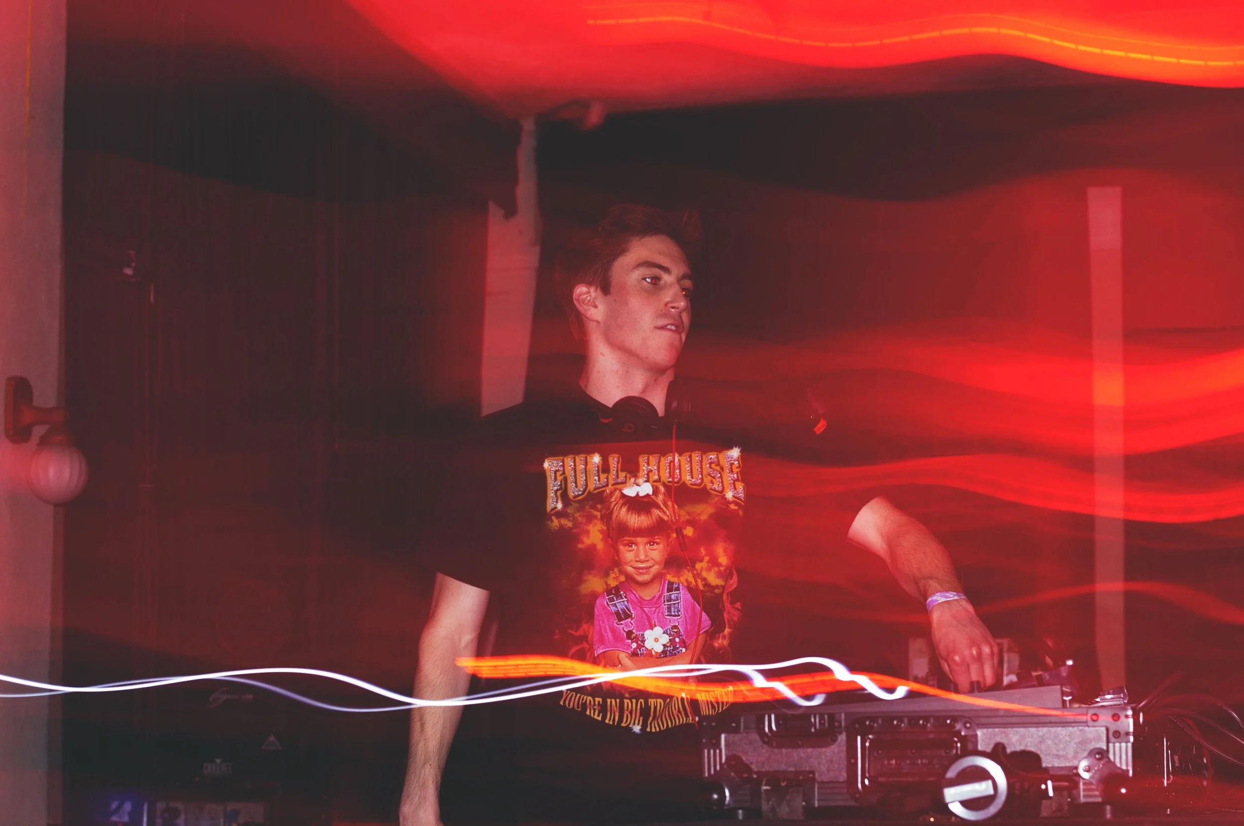  DJ Swanky at the Wow Hall in Eugene, Oregon, 2017 
