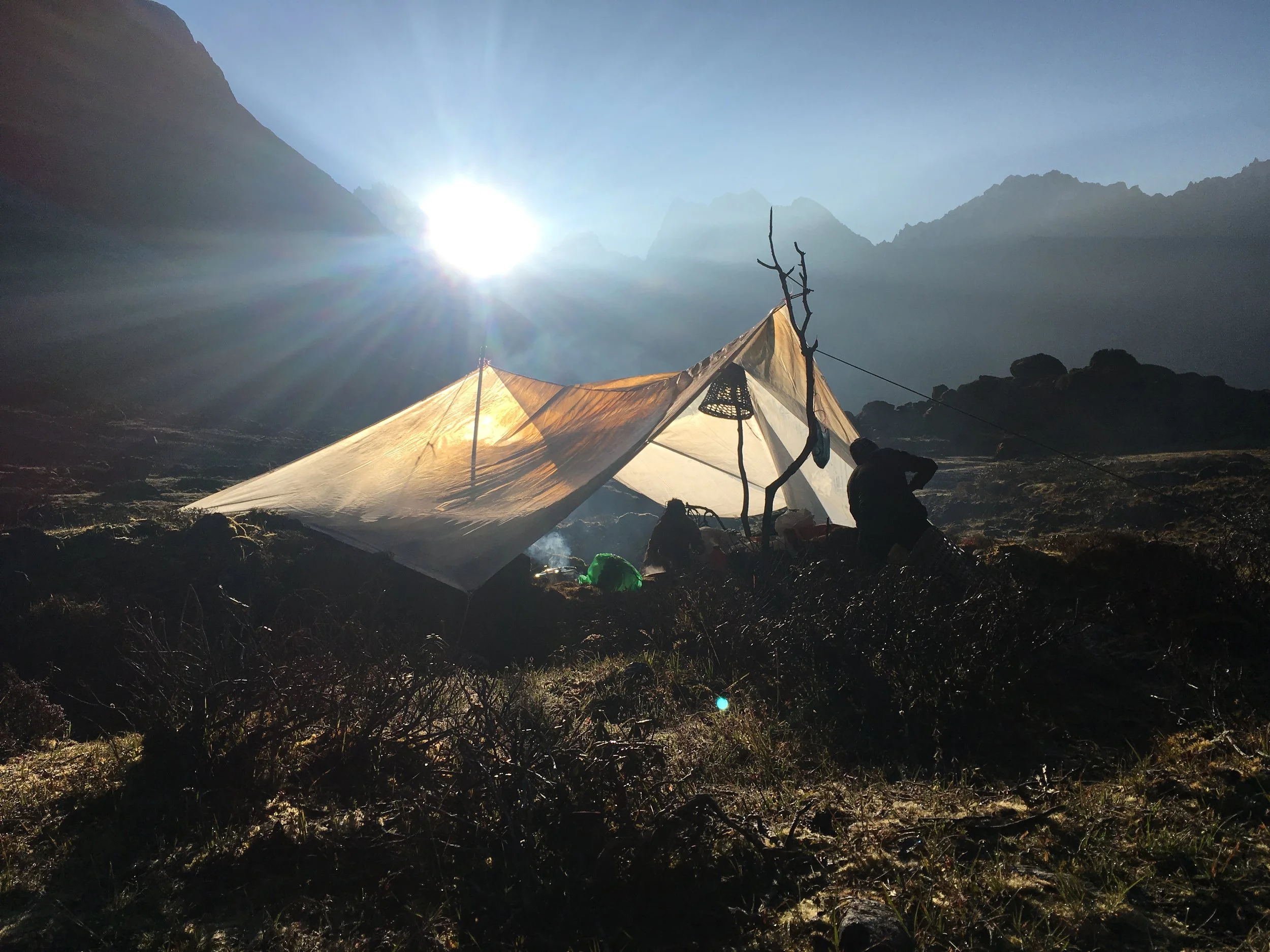  our highest camp, at 4200 meters elevation 