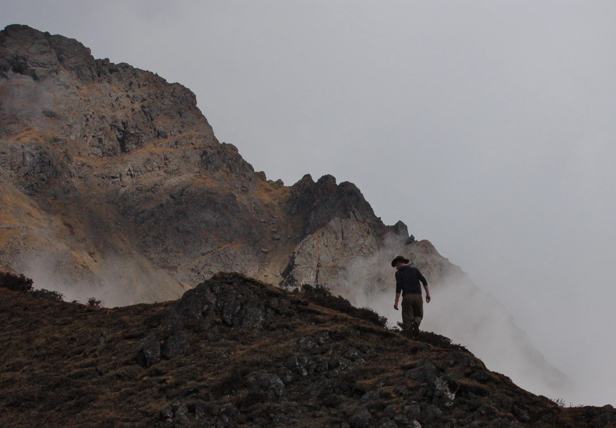  at work on the peaks 