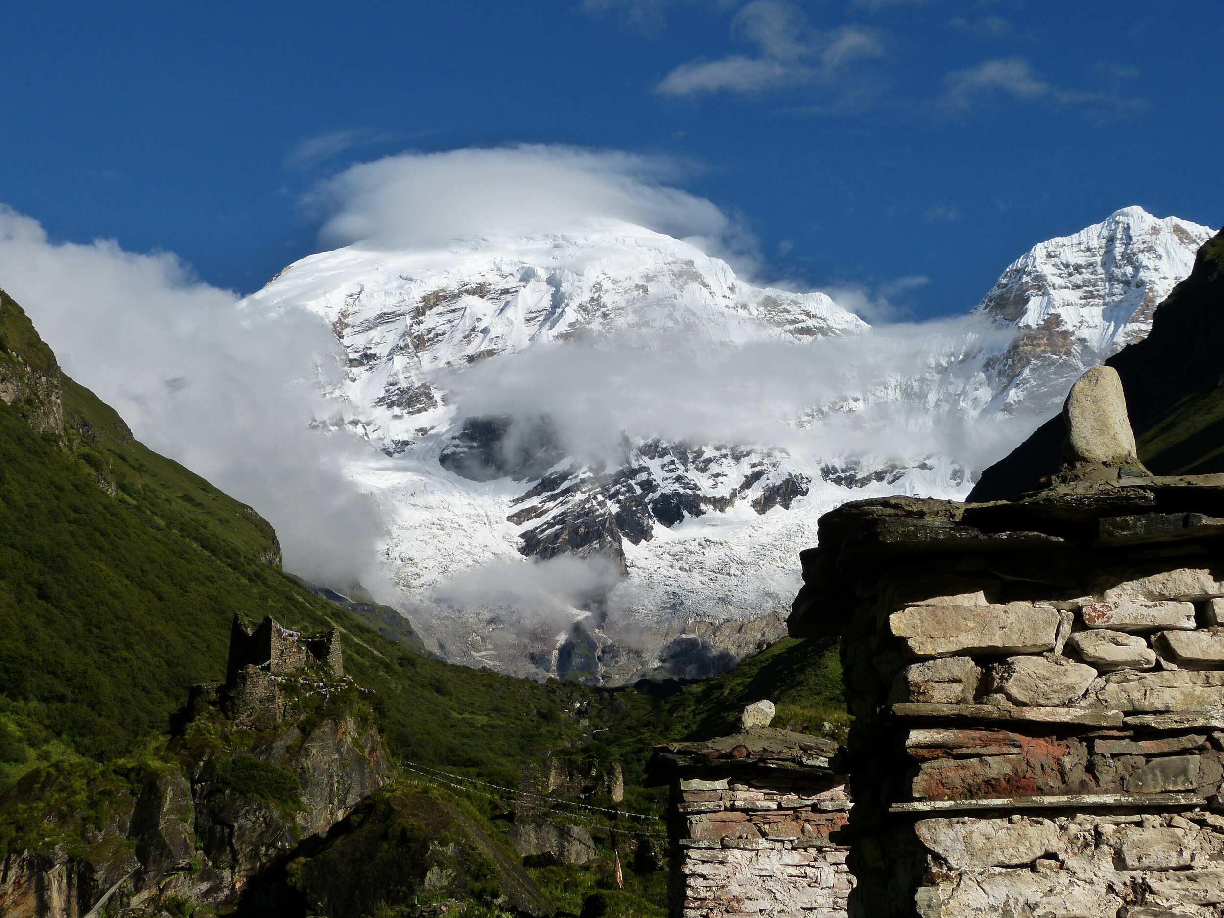 Jomolhari from base camp