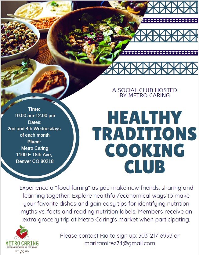 Healthy Traditions Cooking Club — Metro Caring