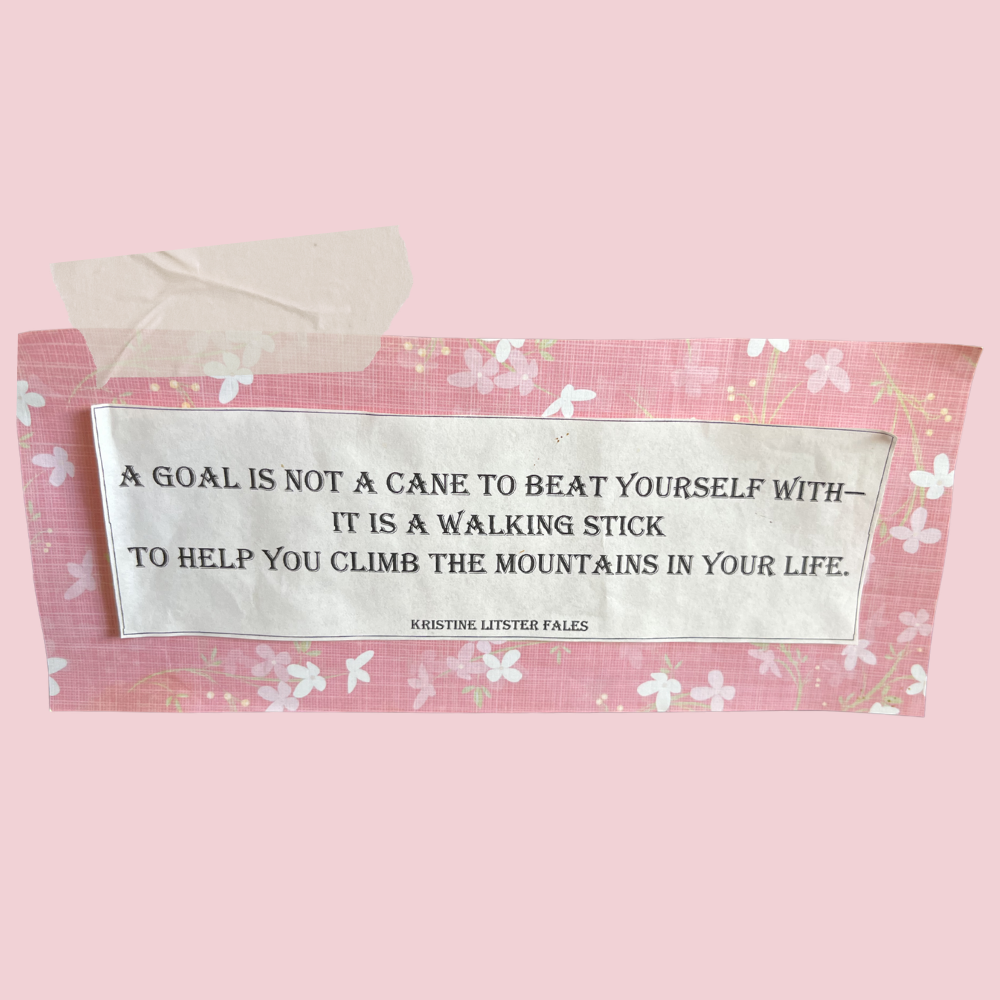 Goals, Distractions, &amp; Balance
