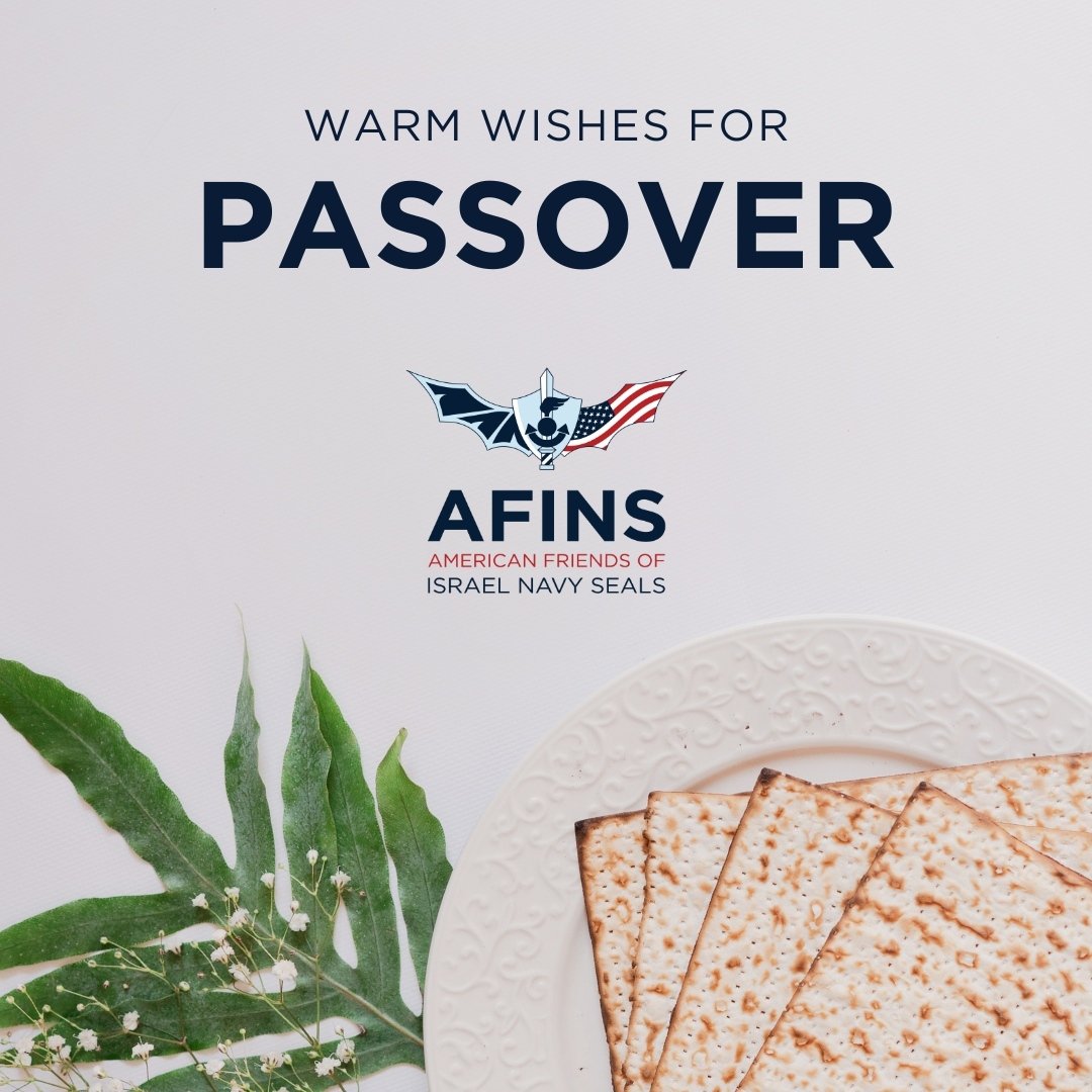 Wishing you and your loved ones a happy Passover. May this special time be a celebration of our freedom and the values and traditions that bind us as a people.

#passover #AFINS #AmFINS #IsraelNavySEALs #Shayetet13 #specialforces #IDF #Israel