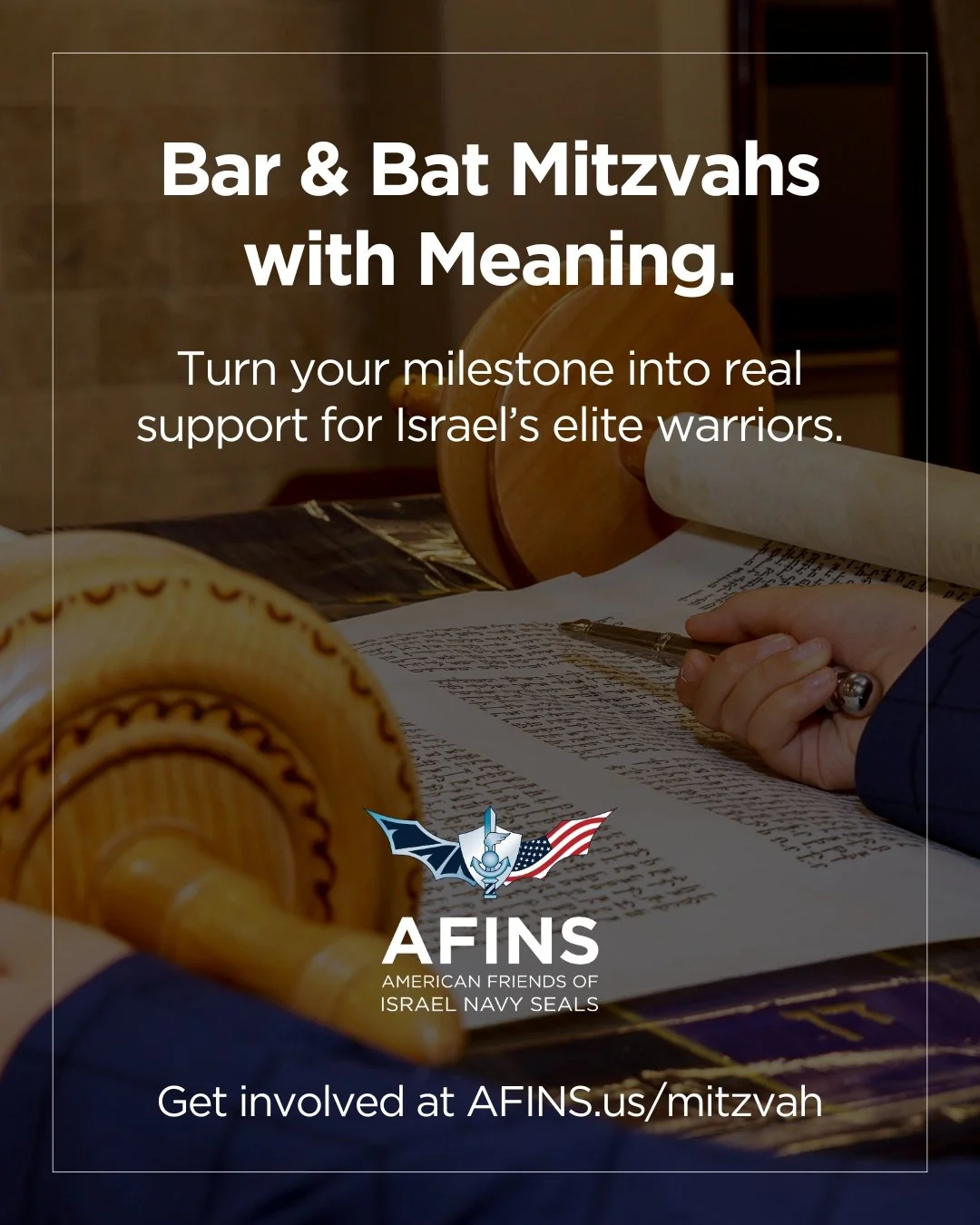 In honor of the incredible Jewish rite of passage that is a Bar or Bat Mitzvah, you can partner with Israel's Navy SEALs (Shayetet 13) to learn directly from the warriors about the Jewish values and moral compass of the IDF and to support those who g
