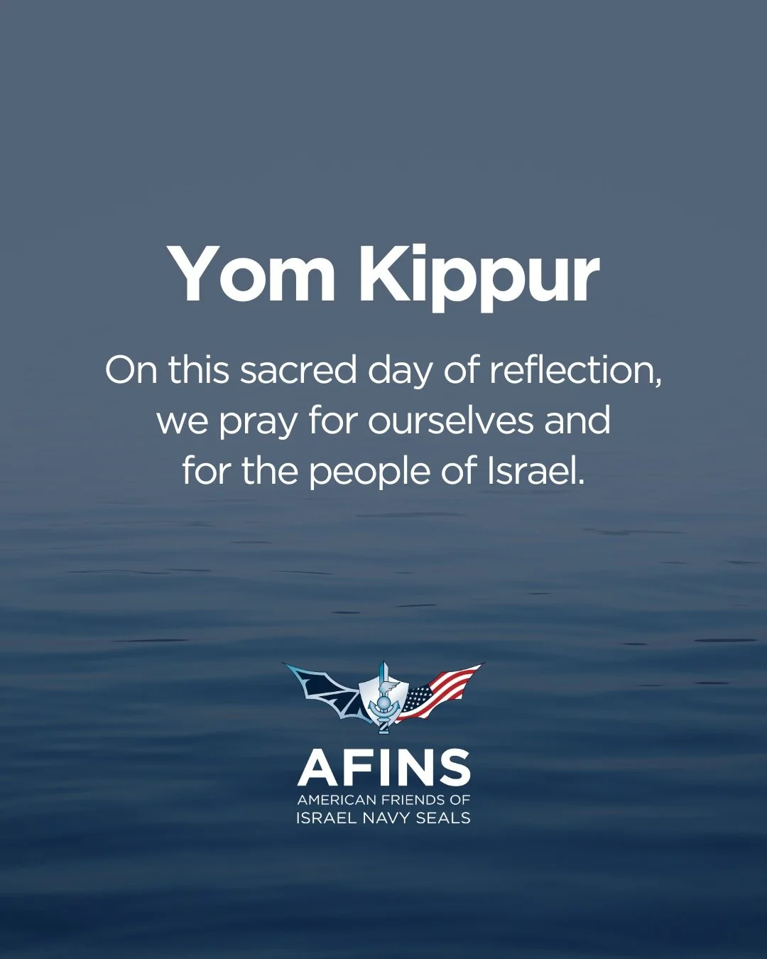 As we atone and seek renewal this Yom Kippur, we include in our prayers our hopes for the return of the hostages and for peace and safety for Israel and for all.

#yomkippur #peace #safety #AFINS #AmFINS #IsraelNavySEALs #Shayetet13 #specialforces #I