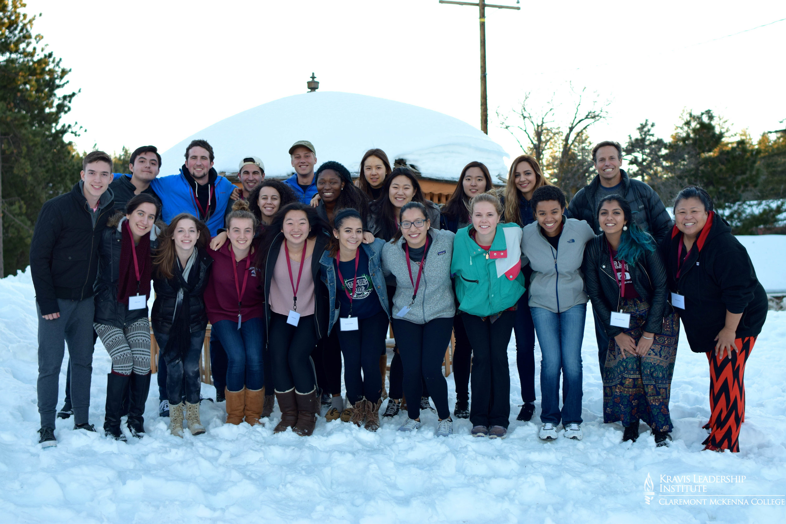 GROUP PHOTO: of the team of students and staff that participated in the retreat.
