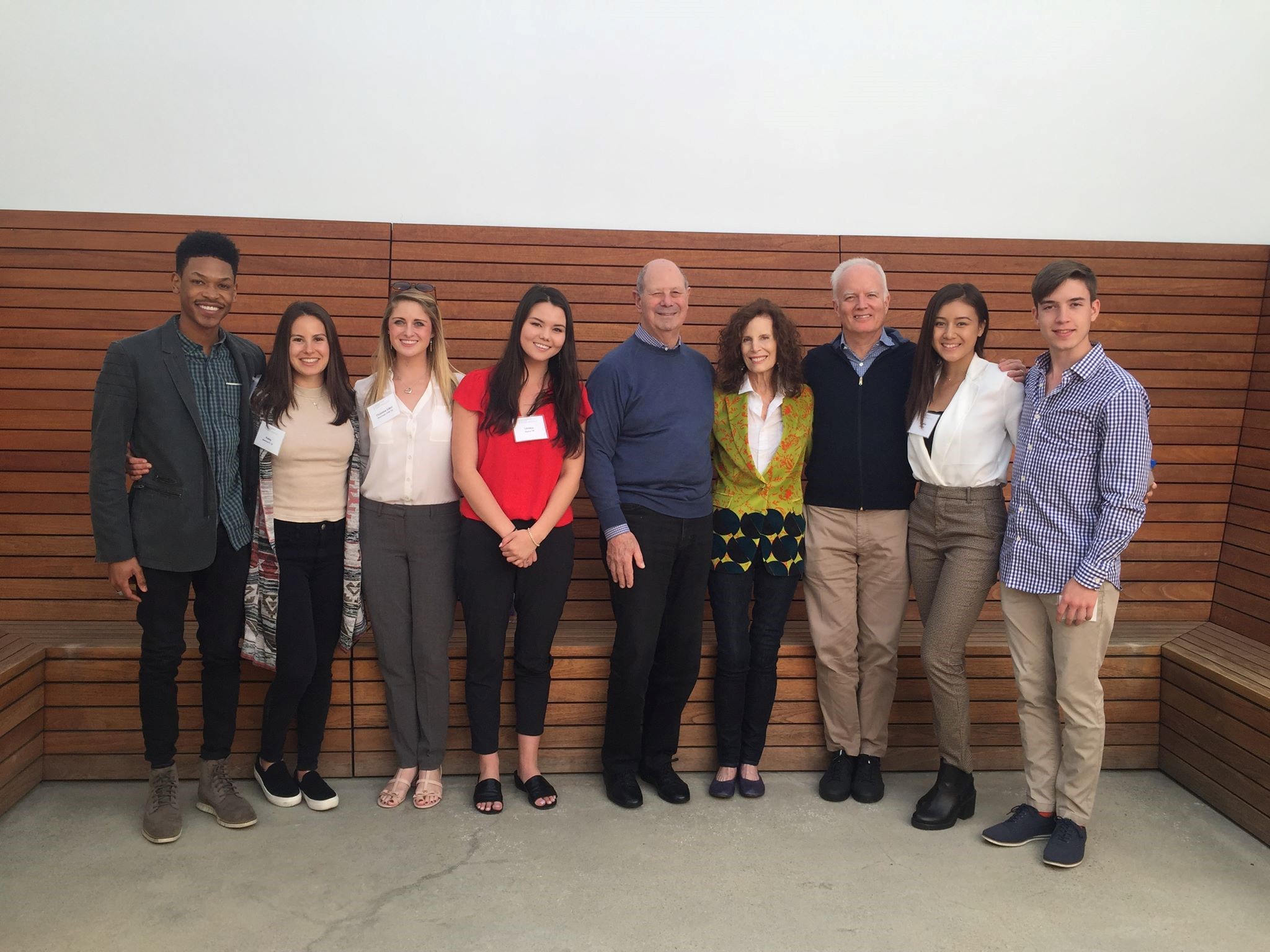 Students with Mandy and Cliff Einstein