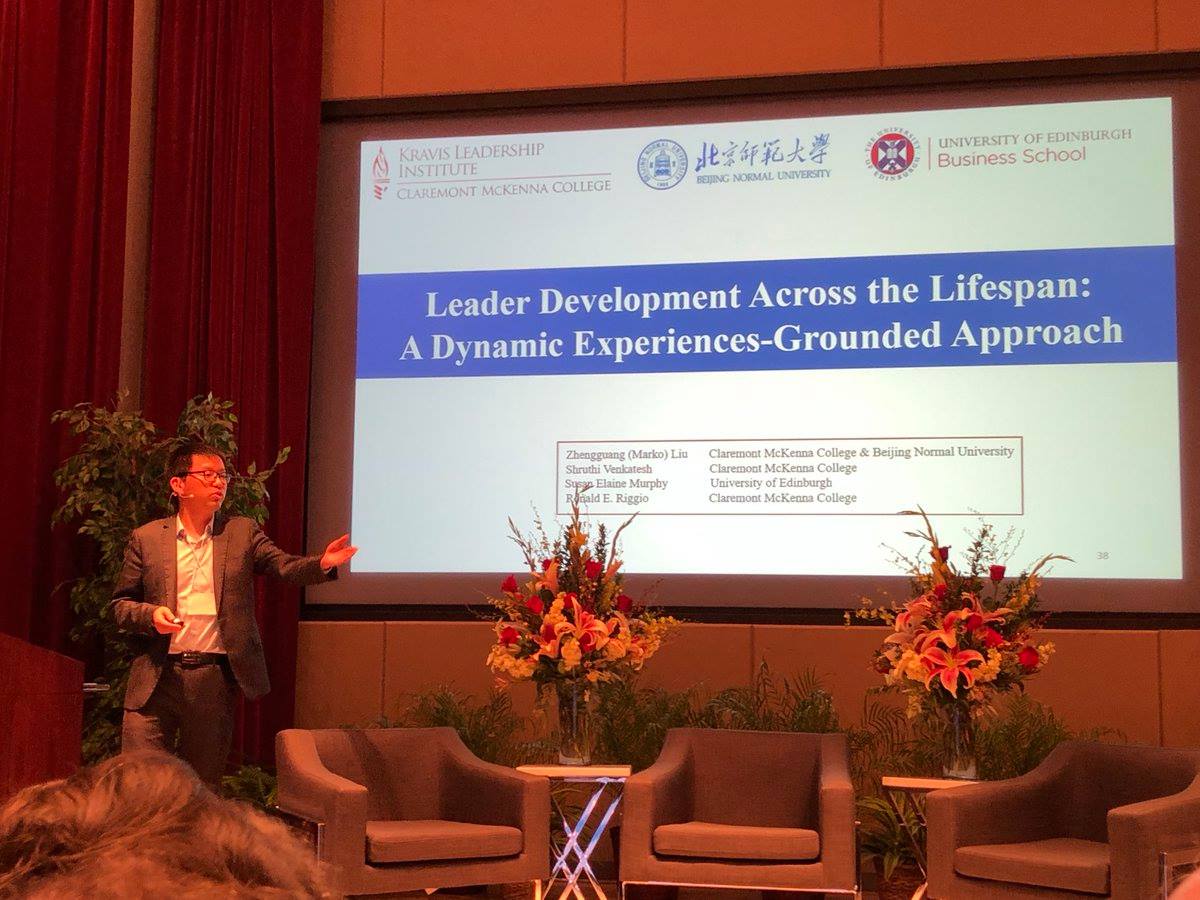 Marko presenting at the 27th annual Kravis de Roulet Conference
