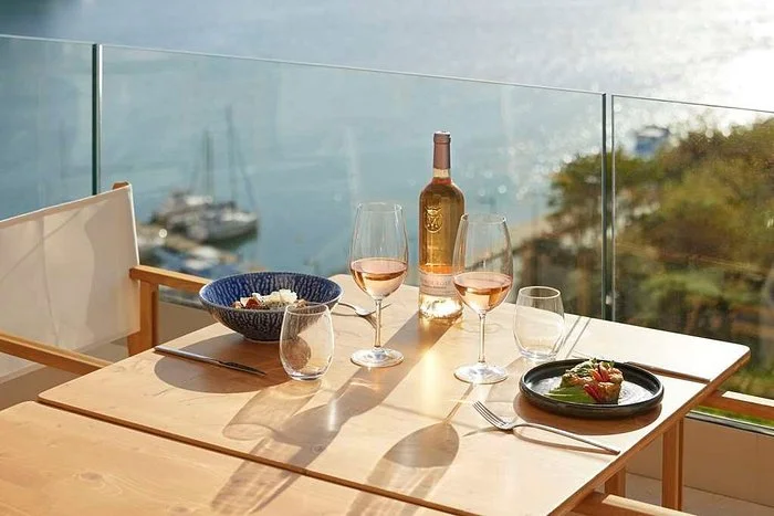 menorca retreat - catalonia meal shot on deck .jpeg