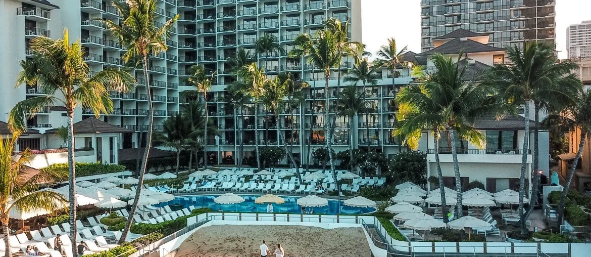 waikiki halekulani hotel view of palms and pool .jpeg
