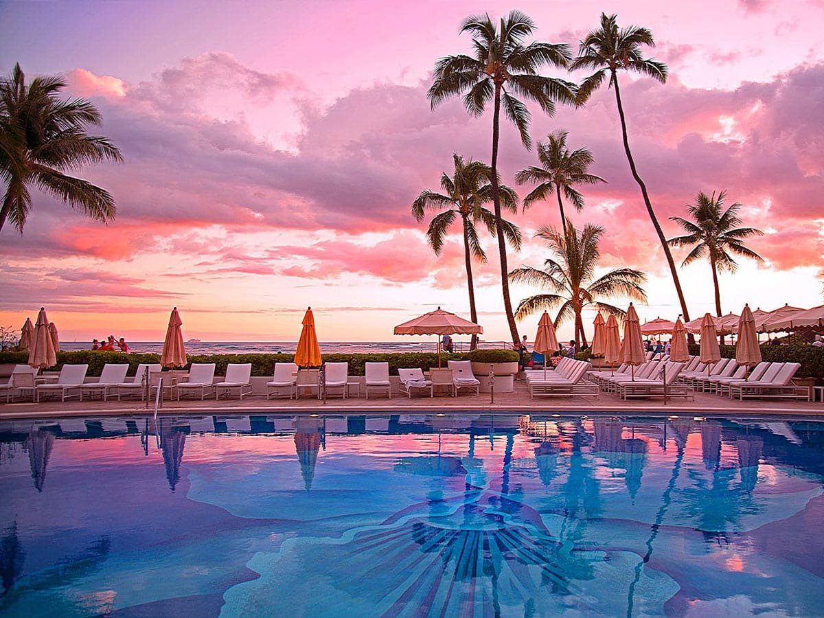 waikiki - Honolulu-Halekulani sunset pool shot .jpeg