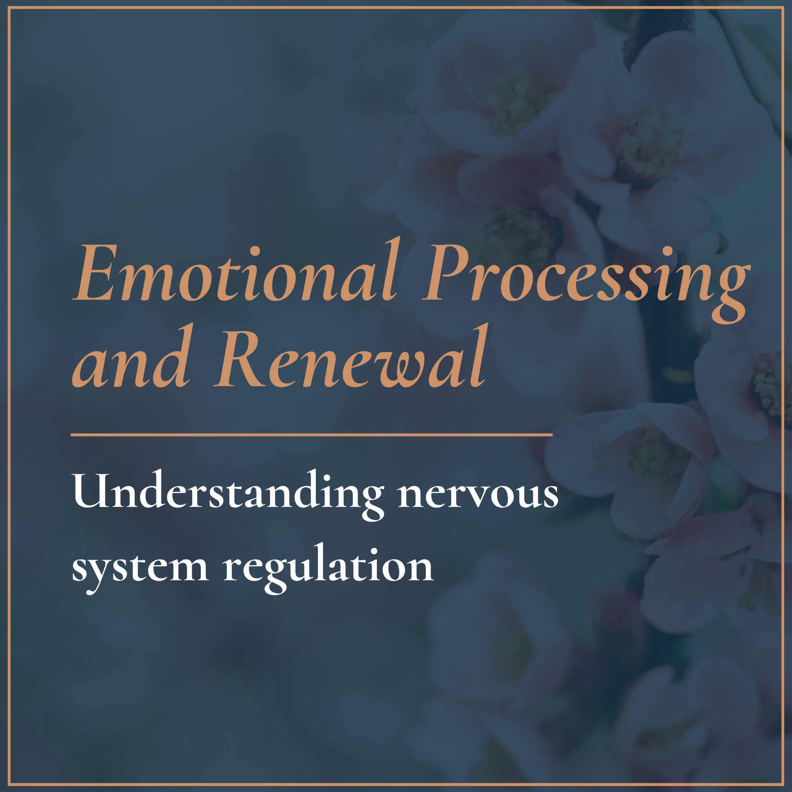 Emotional Processing and Renewal