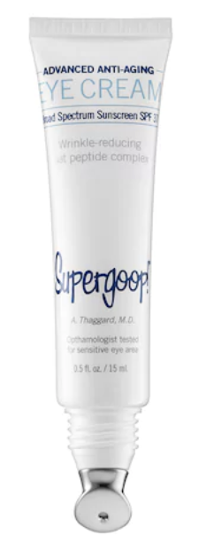 Supergroup Advanced Anti-Aging Eye Cream Broad Spectrum Sunscreen SPF 37