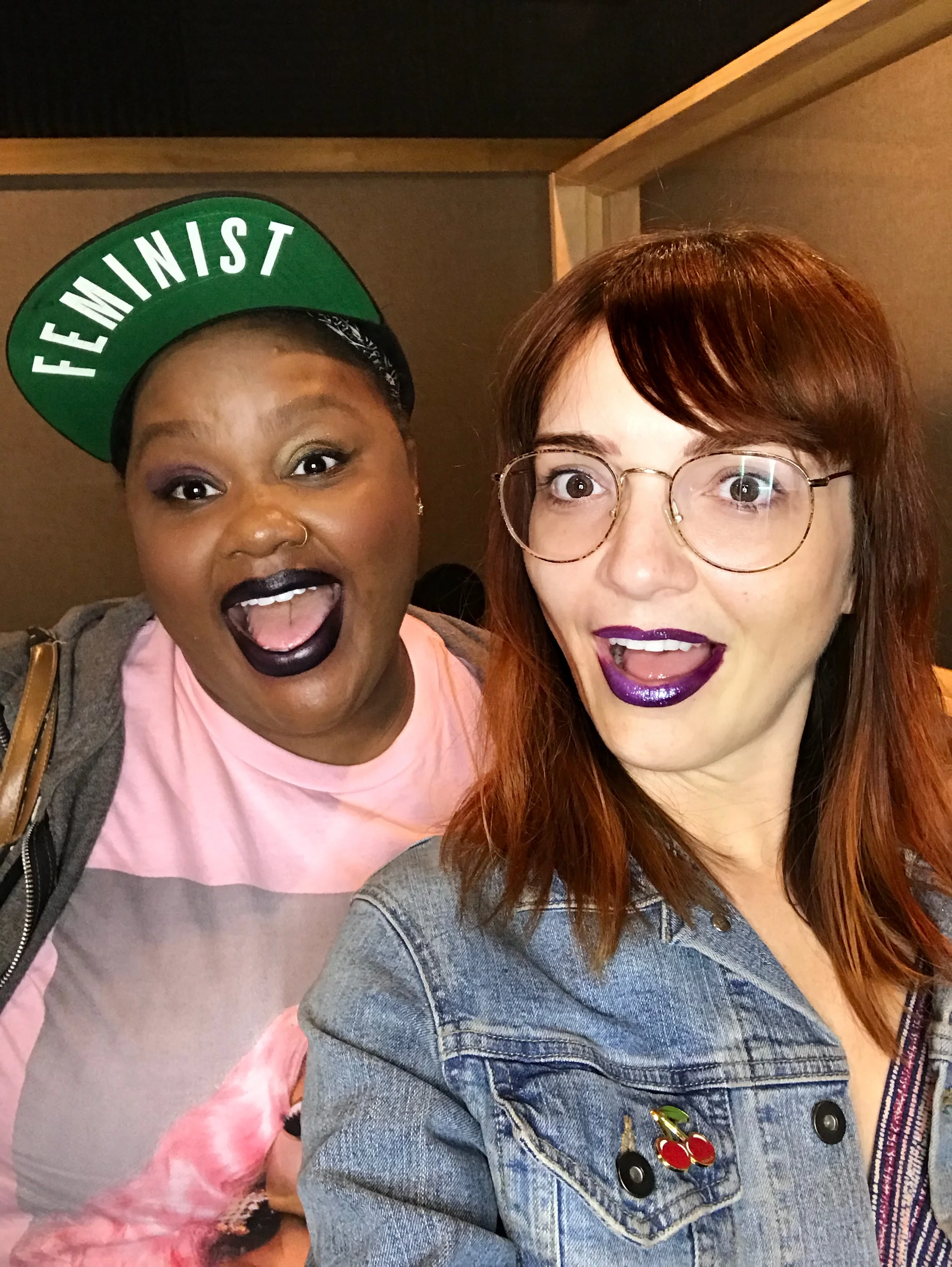 Jackie Johnson and Nicole Byer
