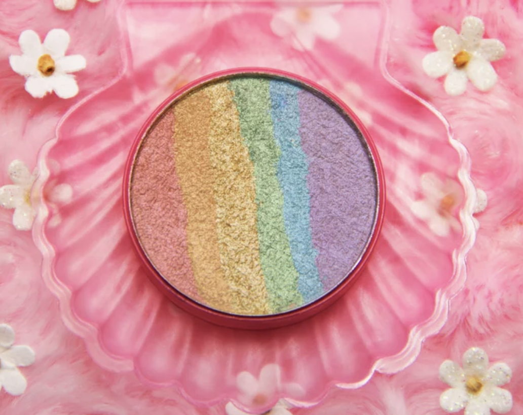 Chaos makeup rainbow highlighter