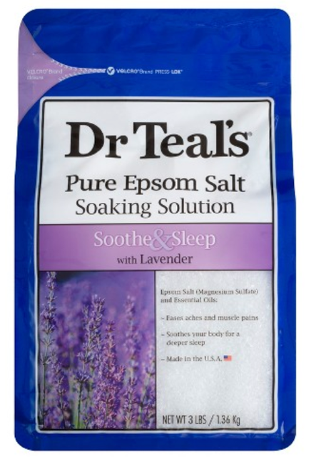 Dr Teal's Epsom Salt Soothe &amp; Sleep Lavender Soaking Solution