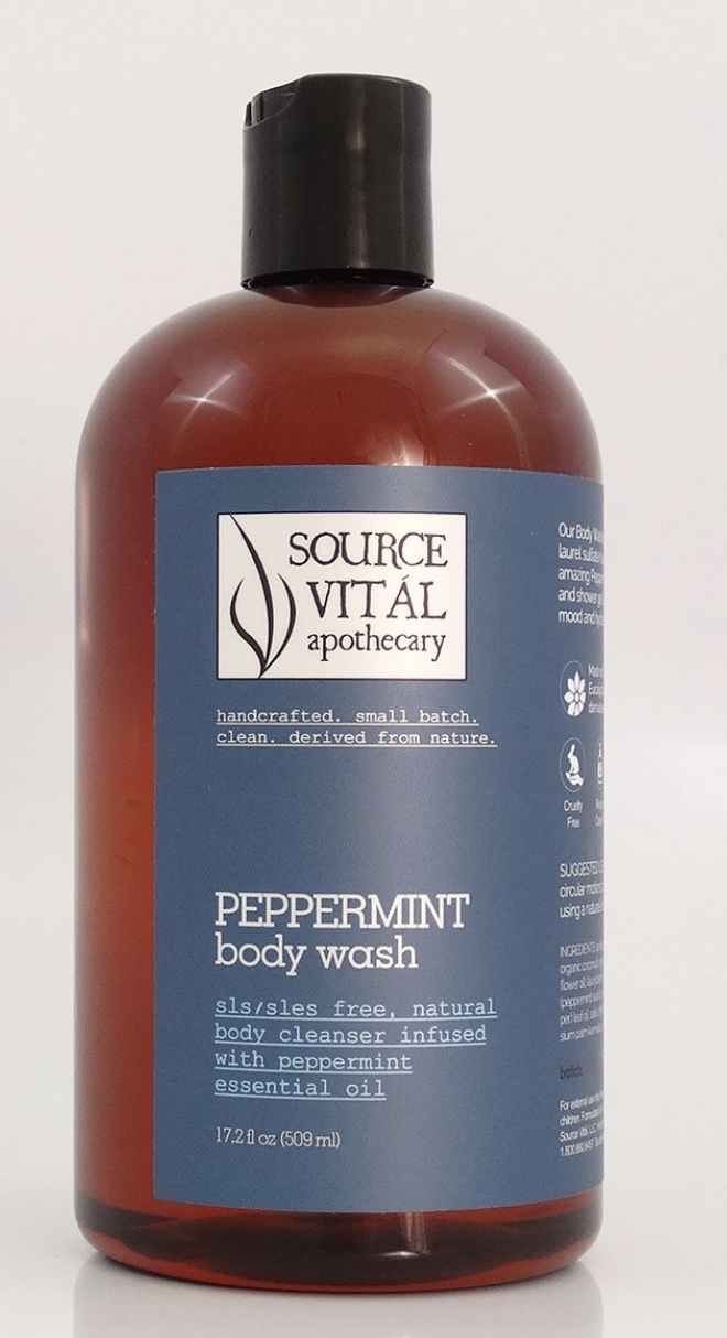 Source Vital Apothecary Peppermint body wash 