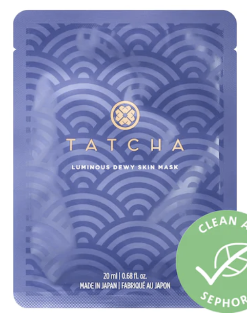 Tatcha luminous dewy skin sheet mask 