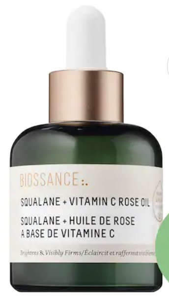 Biossance squalane vitamin C rose oil
