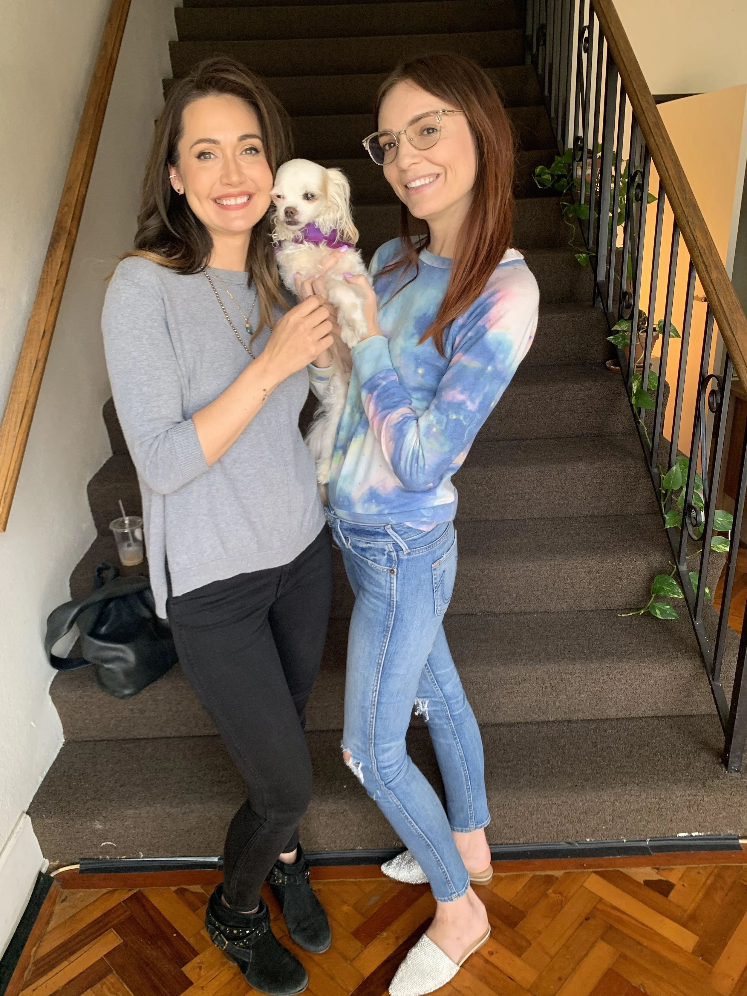 Jessica Chobot with the Chooch and Jackie Johnson