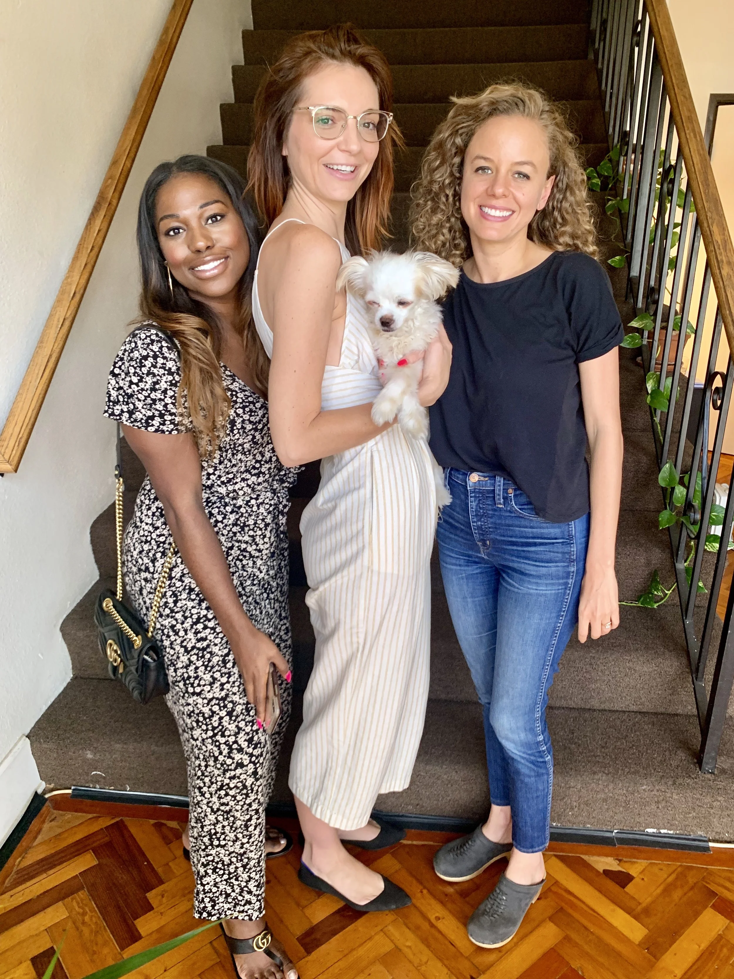 Laci Mosley, Jackie Johnson, the Chooch, and Laura Chinn