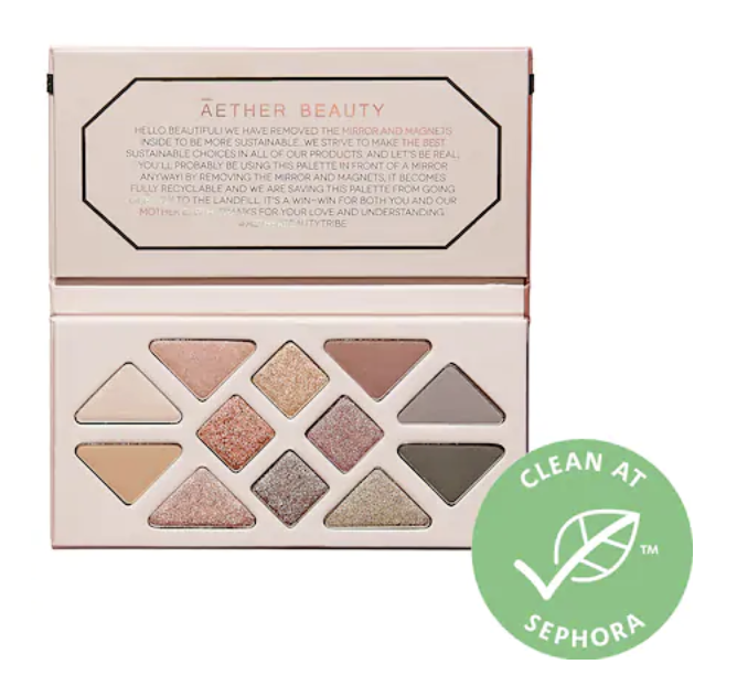 Aether beauty Rose quartz crystal gemstone palette