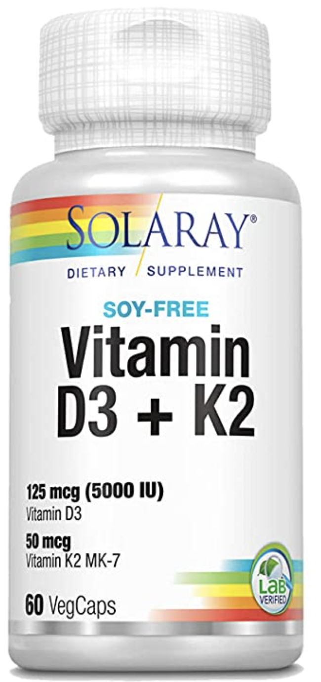 Solar Ray Vitamin D3 + K2