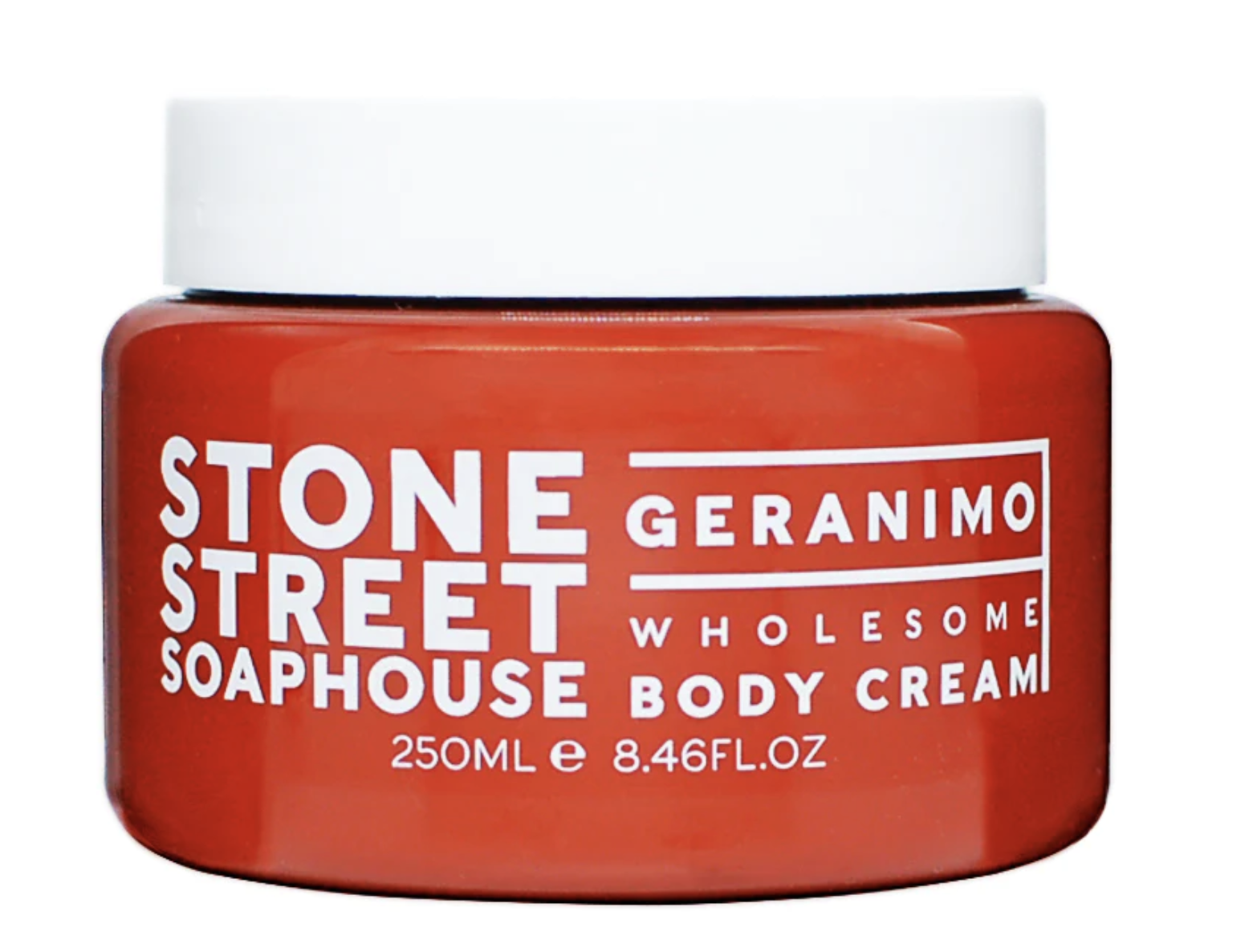 Stone Street soap House Geranimo body cream