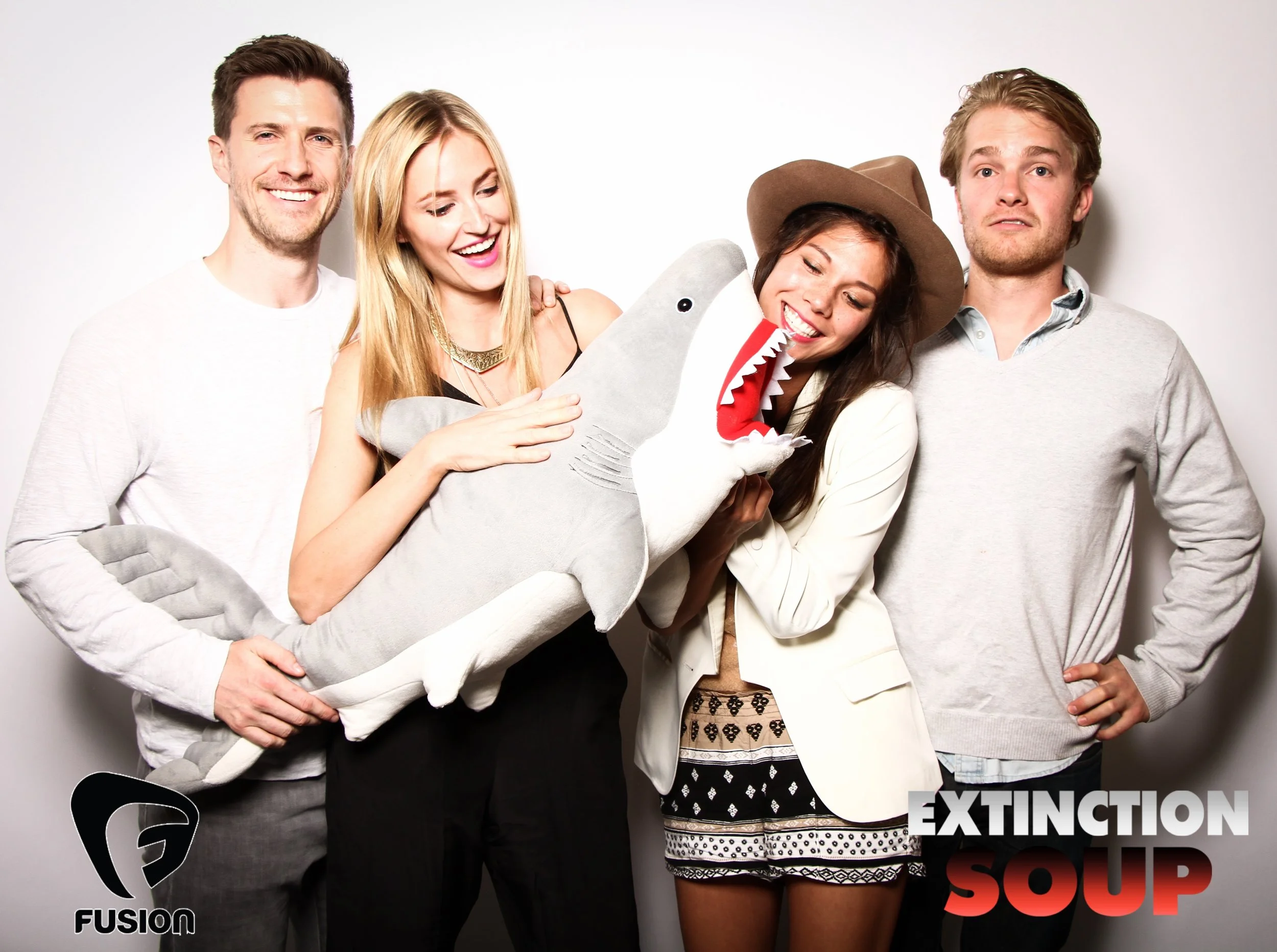 Photo booth fun with shark 2