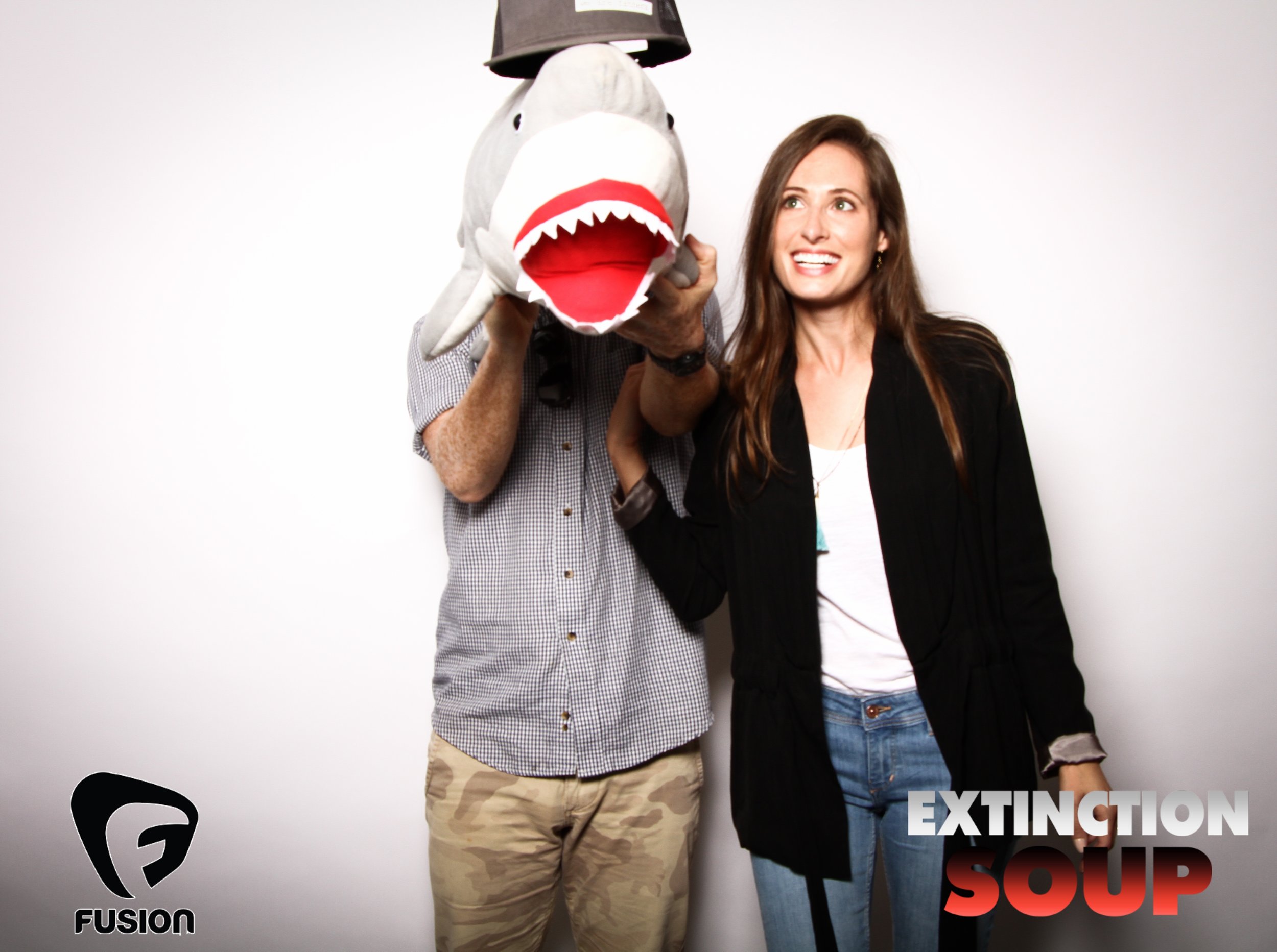 Photo booth fun with shark 7
