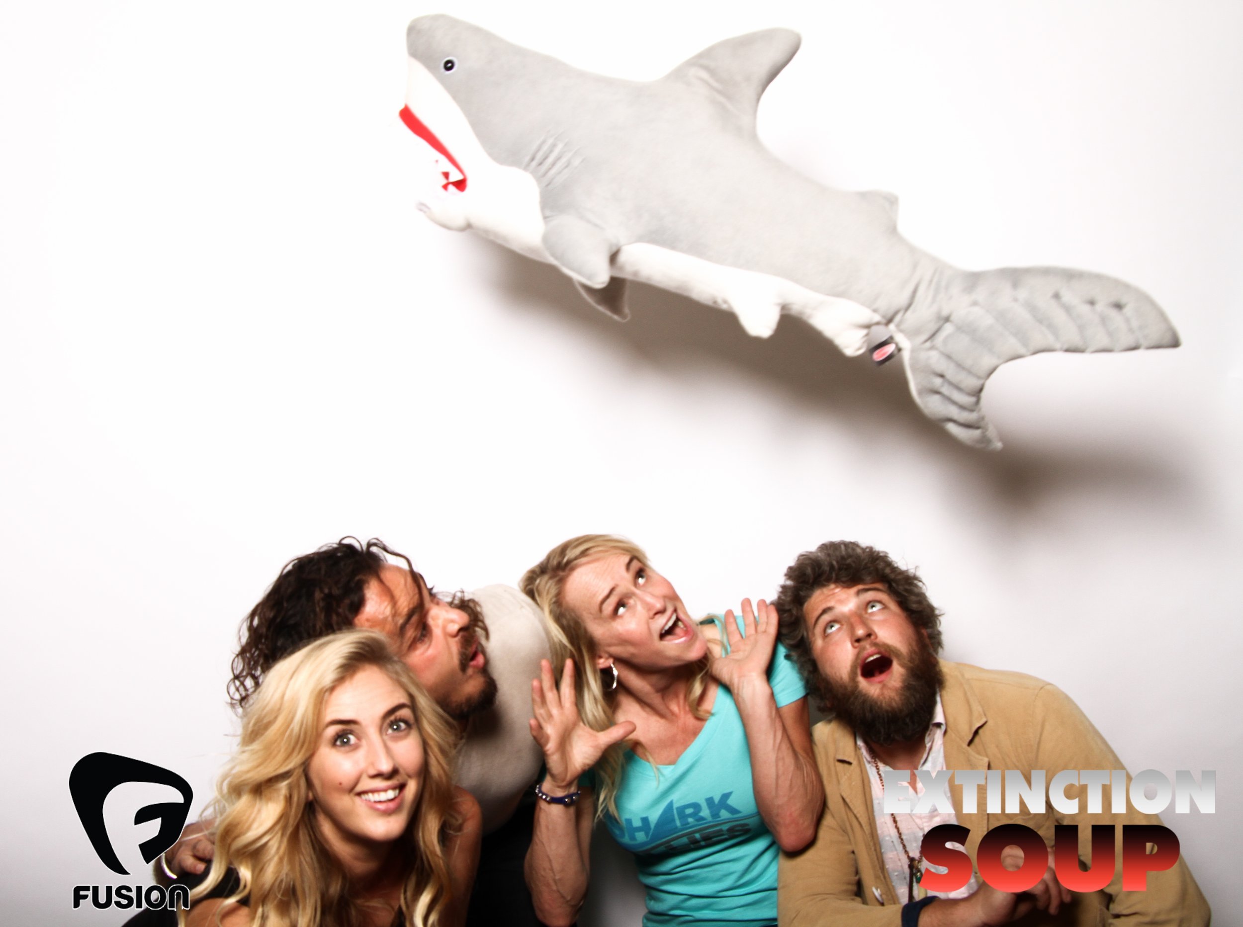 Photo booth fun with shark 1