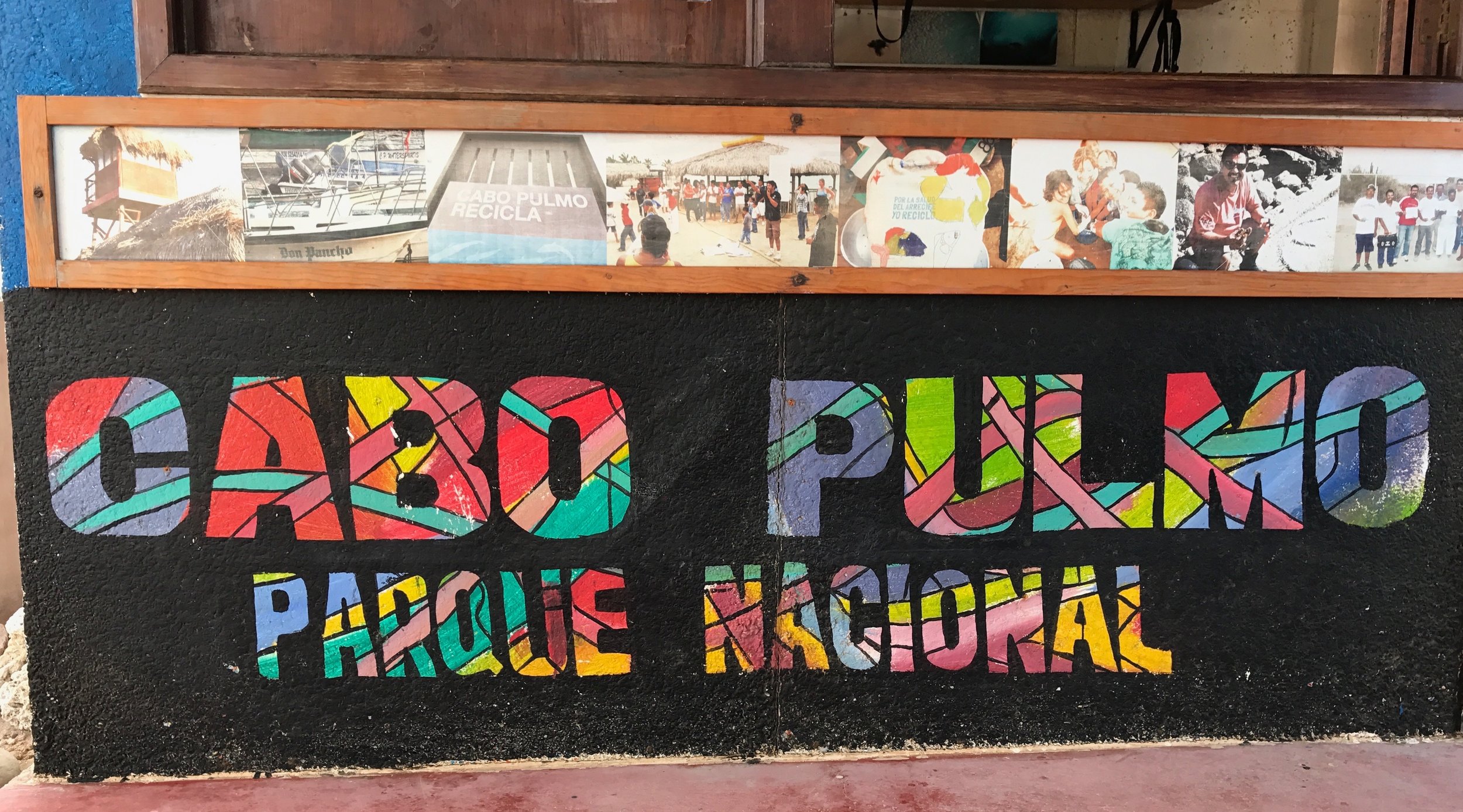 Cabo Pulmo Park sign