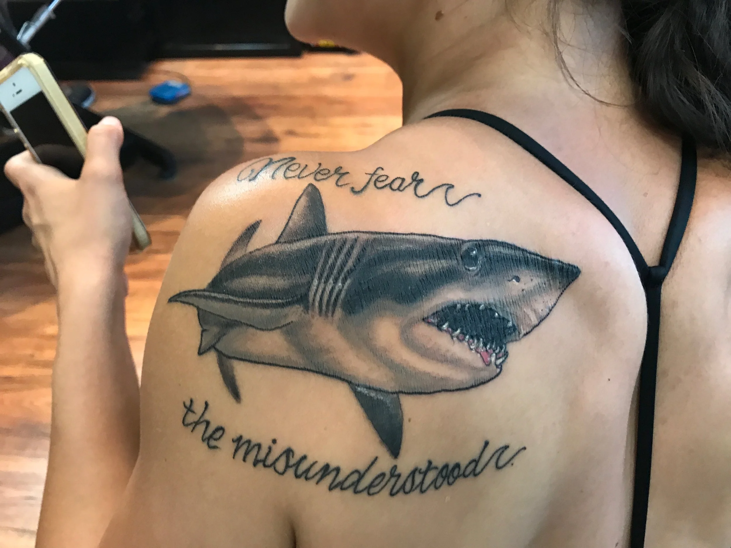 Mako Shark tattoo