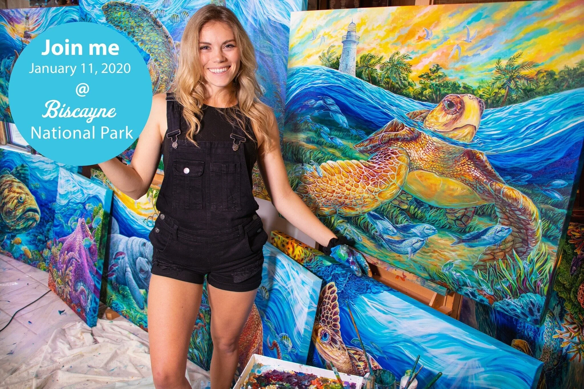 Immersion Art Experience, Biscayne National Park 1/11/20