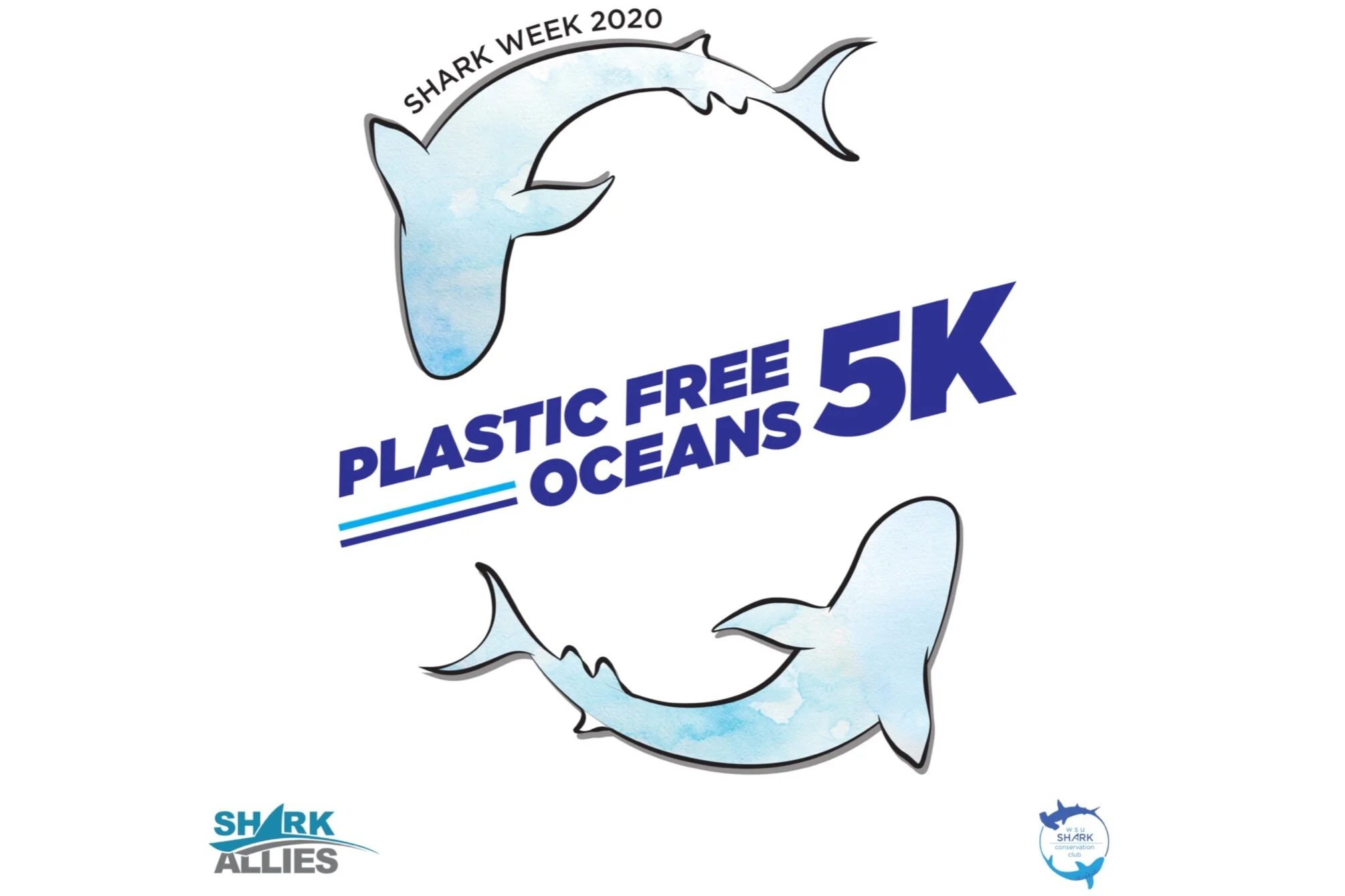 2020 Virtual Shark Week 5k with WSU Shark Conservation Club 10/17/20