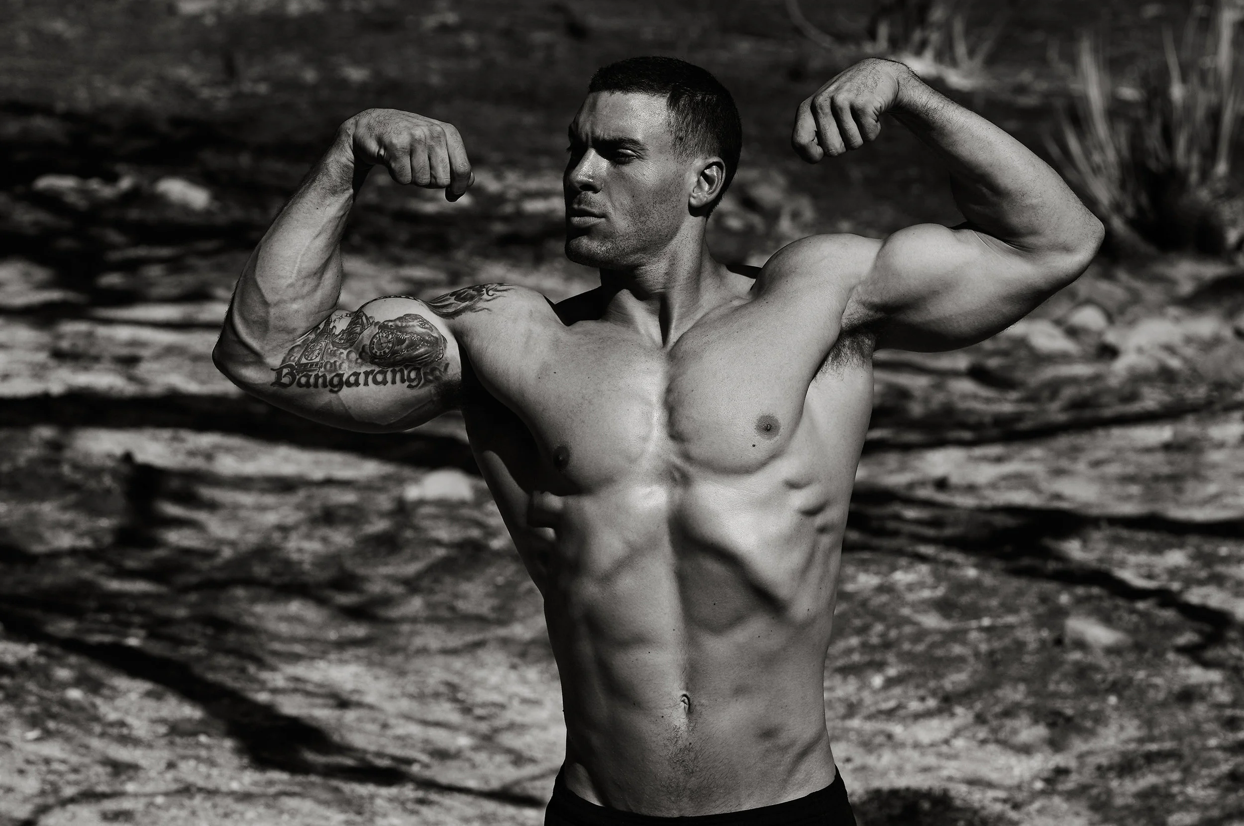 Double biceps by Jon