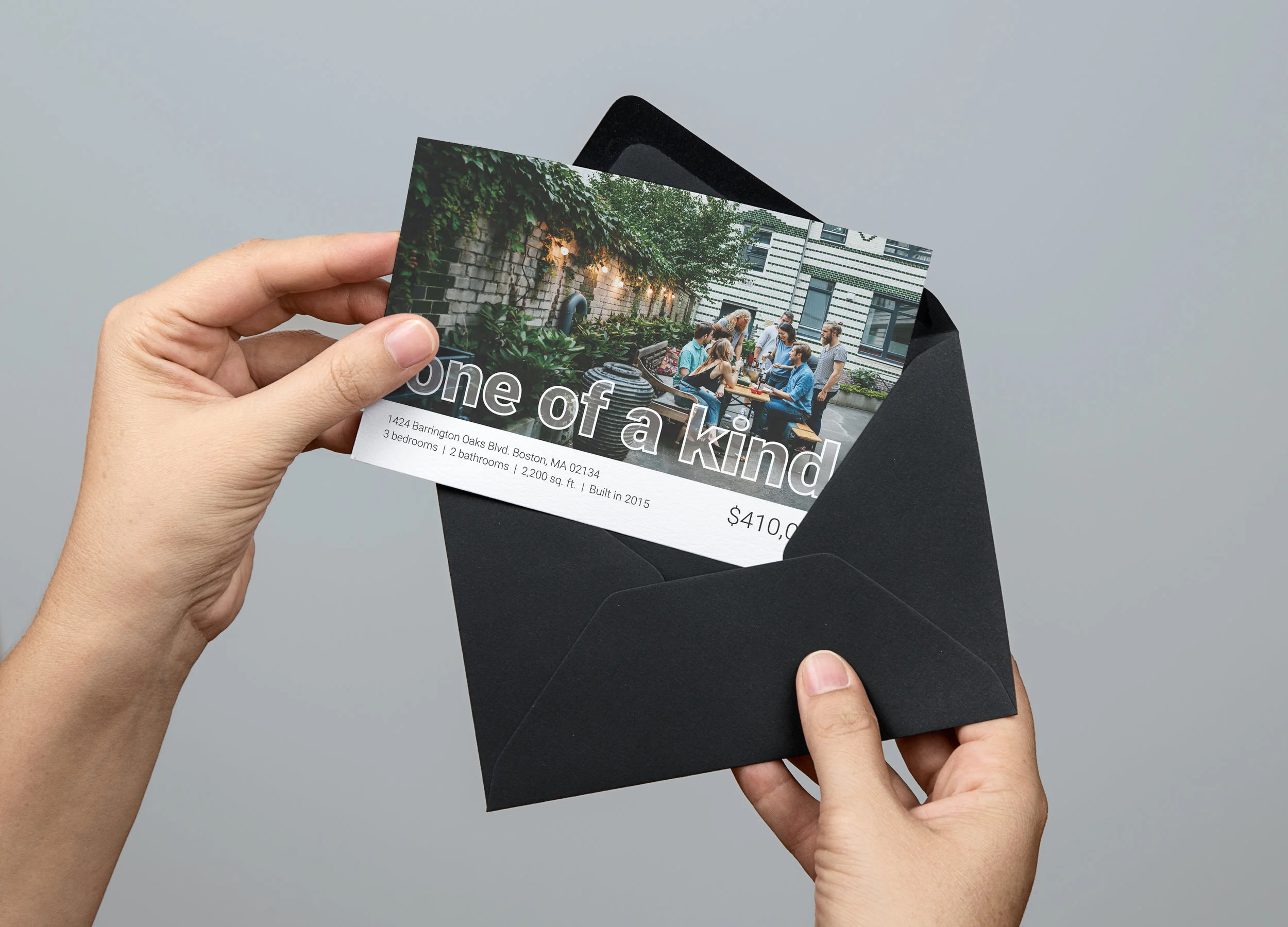 Postcard designs for KW agents to mail to their clients.