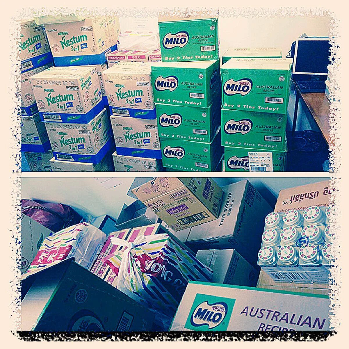 2014 Year-End Groceries Distribution