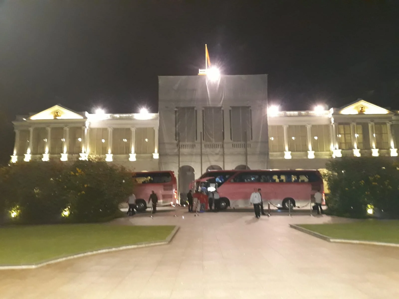 Celebrating 53rd National Day at the Istana