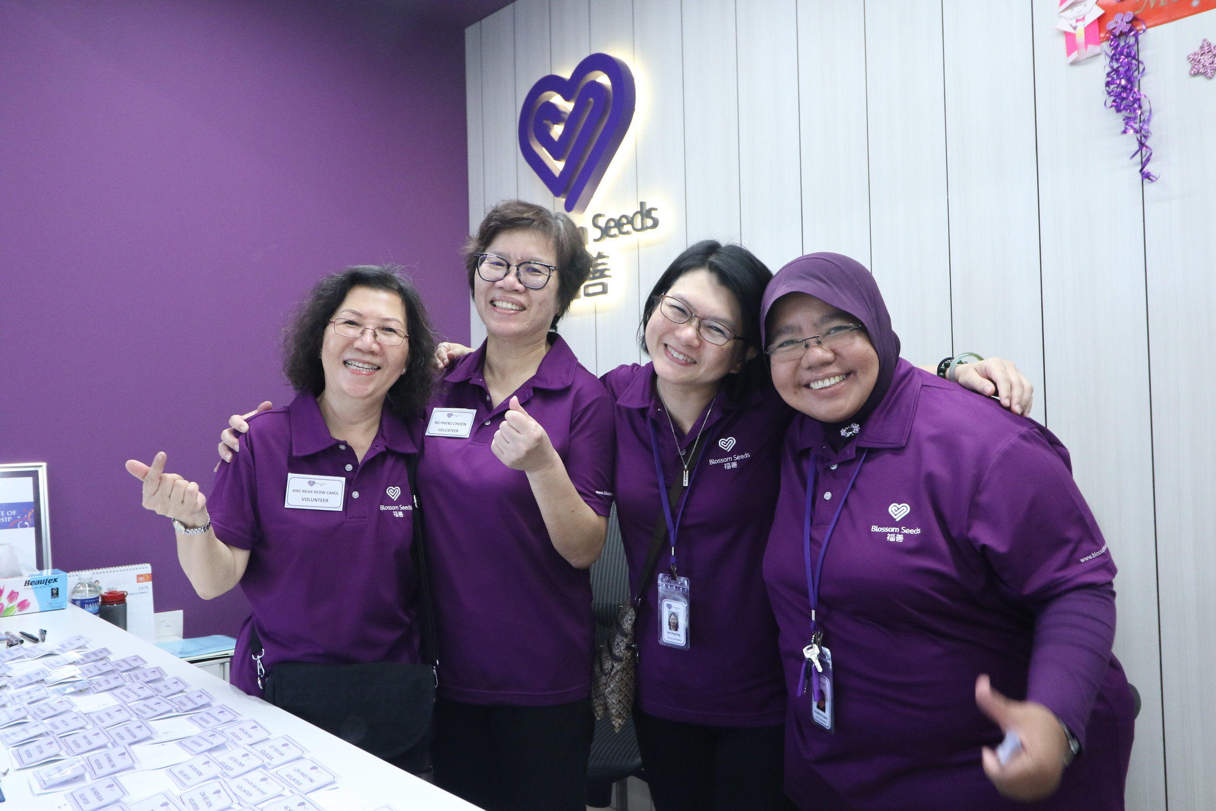 Blossom Seeds Care Centre - Open House and Purple Party Volunteer Appreciation
