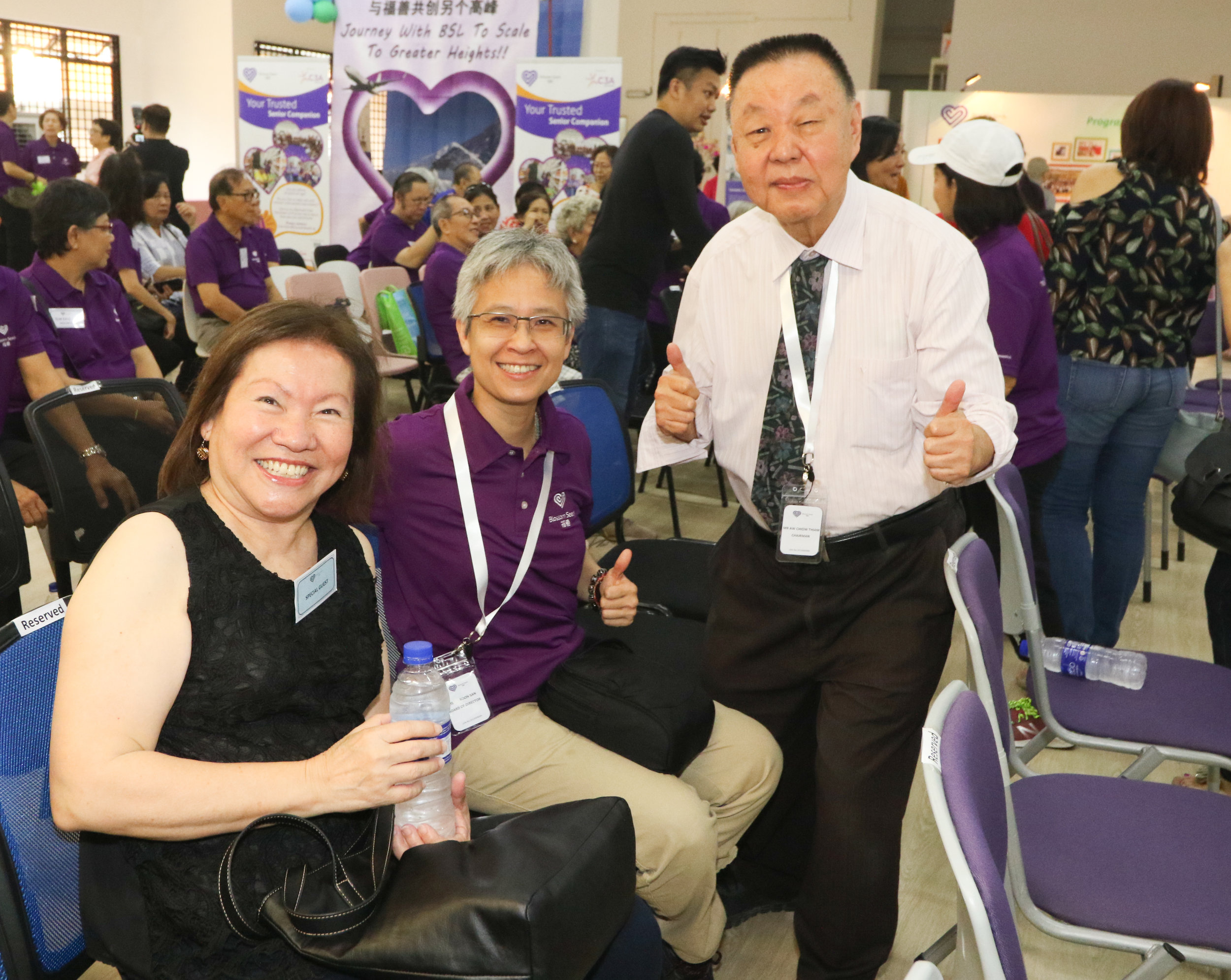 Blossom Seeds Care Centre - Open House and Purple Party Volunteer Appreciation